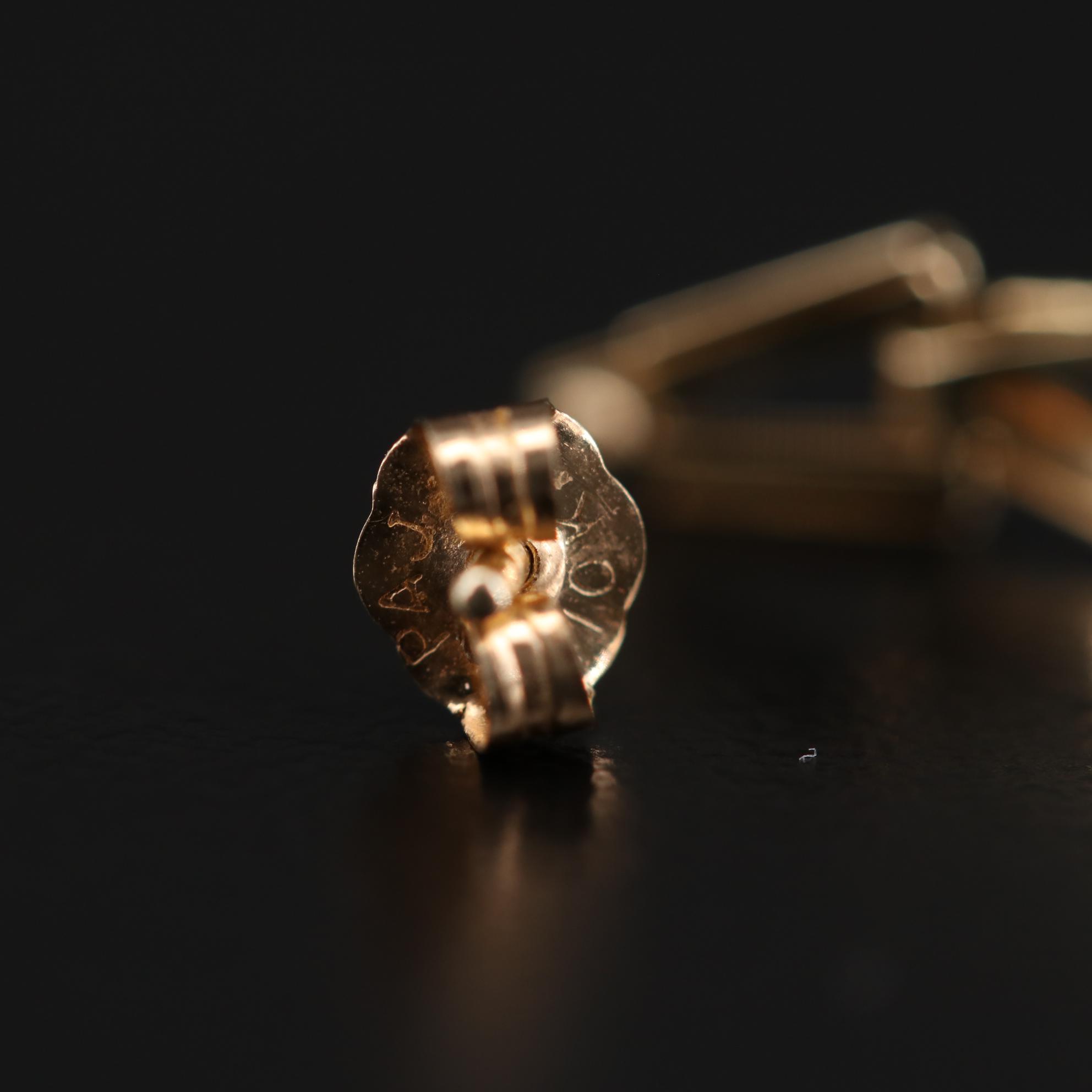 10K Yellow Gold Amethyst Earrings and 14K Yellow Gold Multi-Gemstone Bracelet