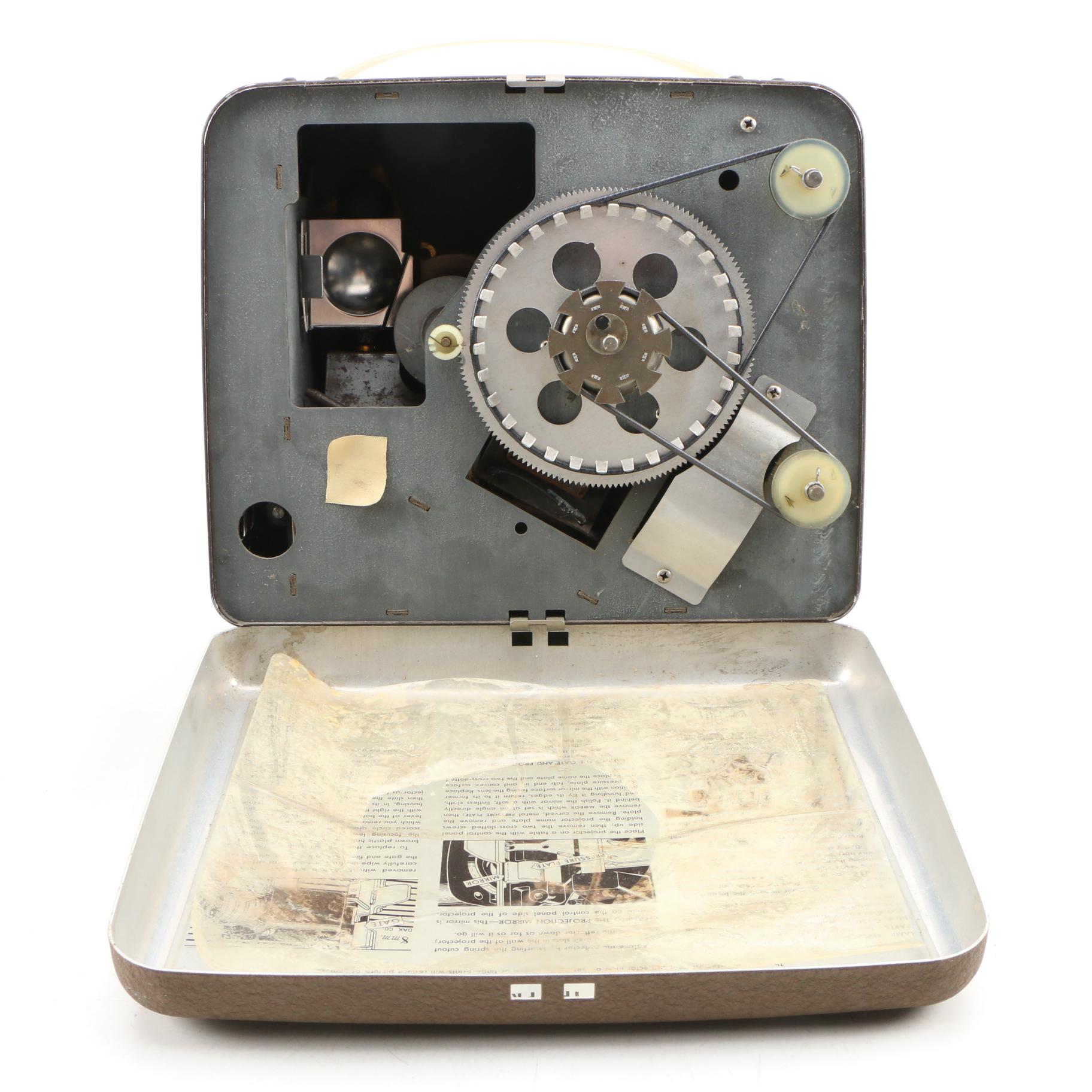 Kodak Brownie Movie Projector 8mm, with Auto Splicer, Six Film Cans and More