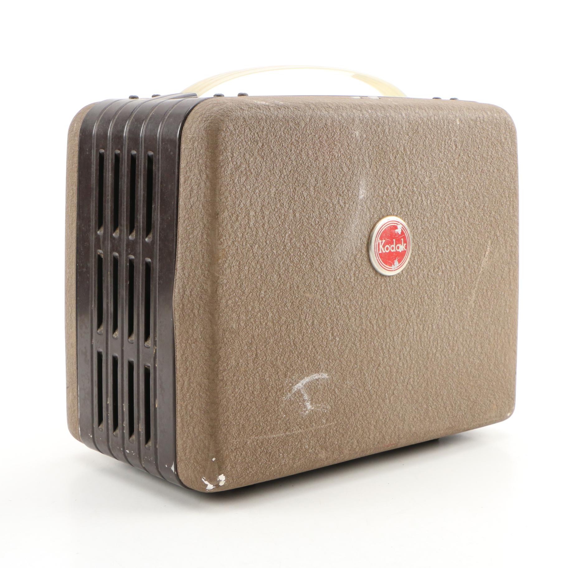 Kodak Brownie Movie Projector 8mm, with Auto Splicer, Six Film Cans and More