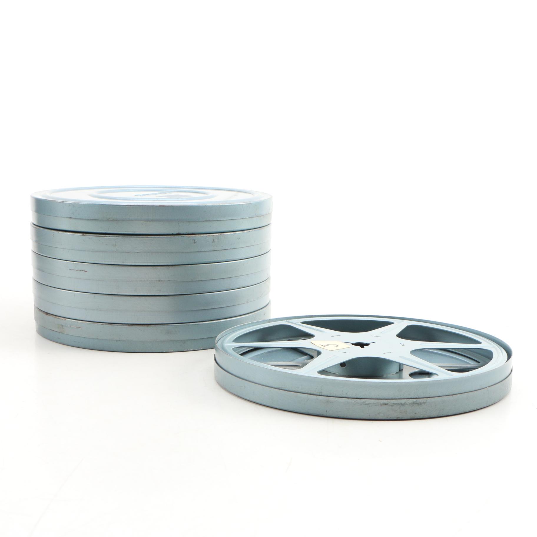 Kodak Brownie Movie Projector 8mm, with Auto Splicer, Six Film Cans and More