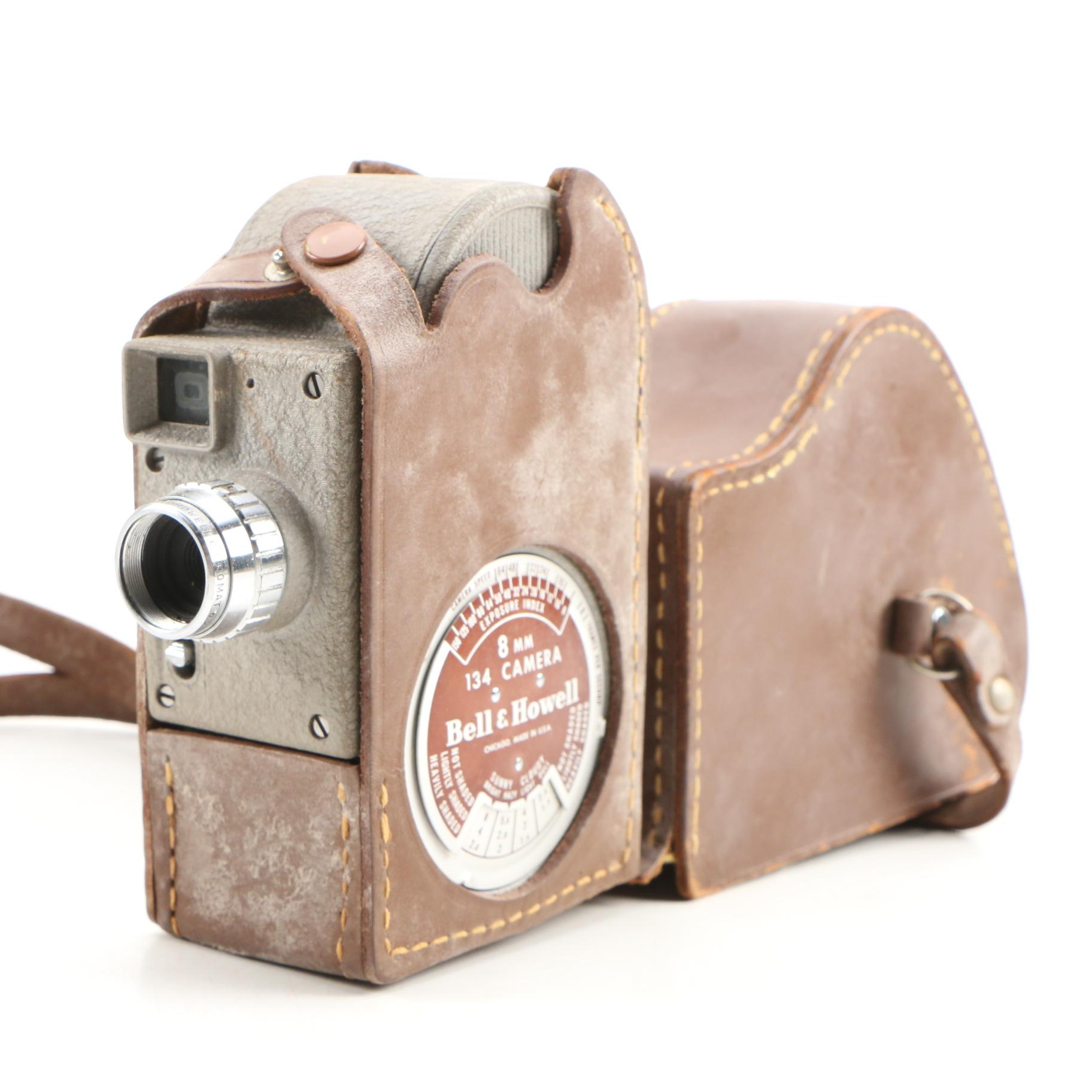 Kodak Brownie Movie Projector 8mm, with Auto Splicer, Six Film Cans and More