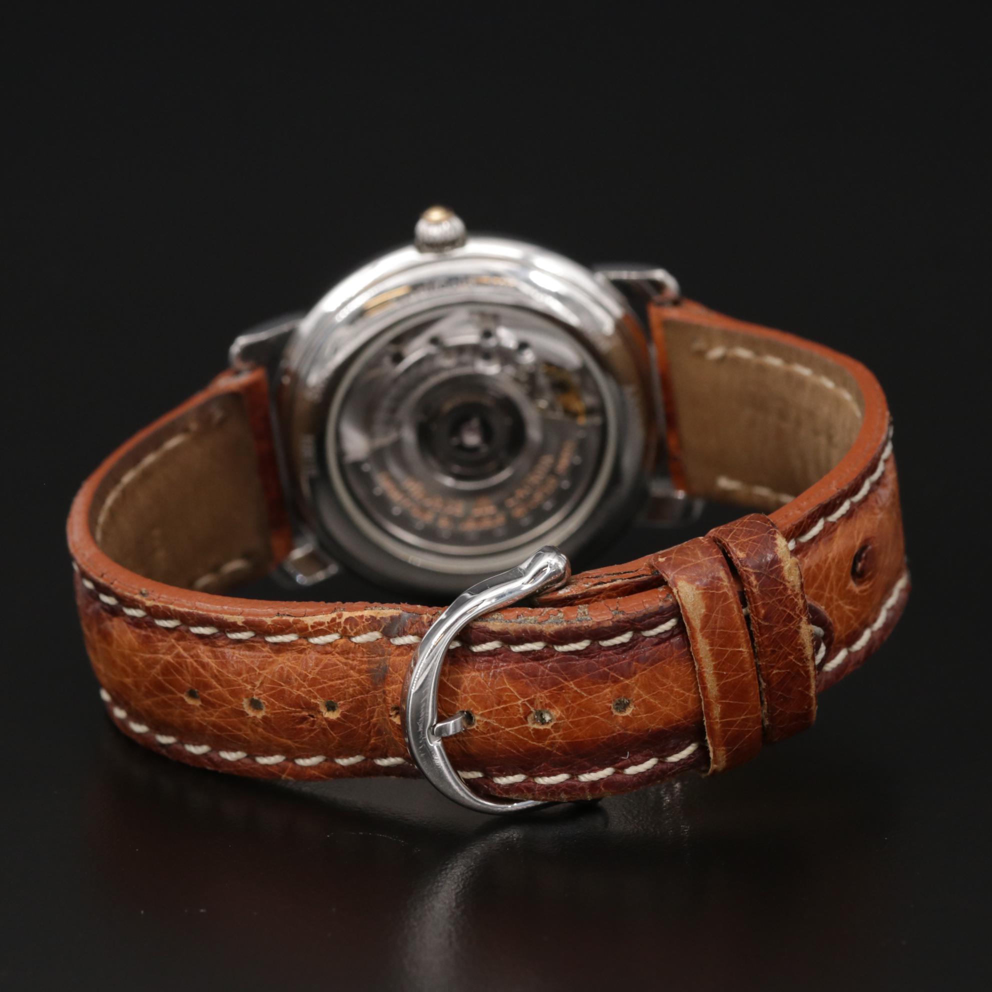 Maurice LaCroix Pontos GMT 18K Gold and Stainless Steel Automatic Watch