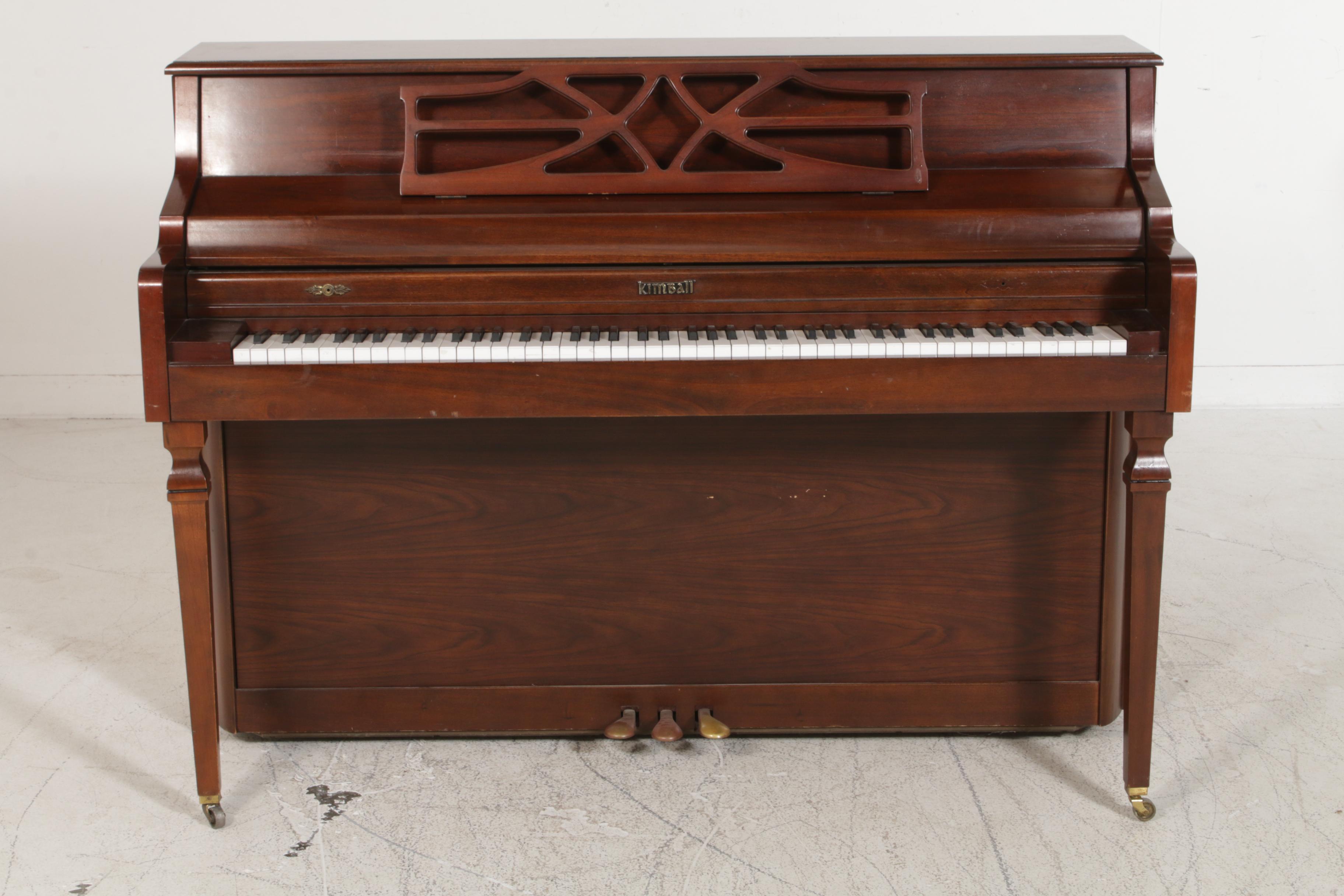 Kimball Life Crowned Upright Piano