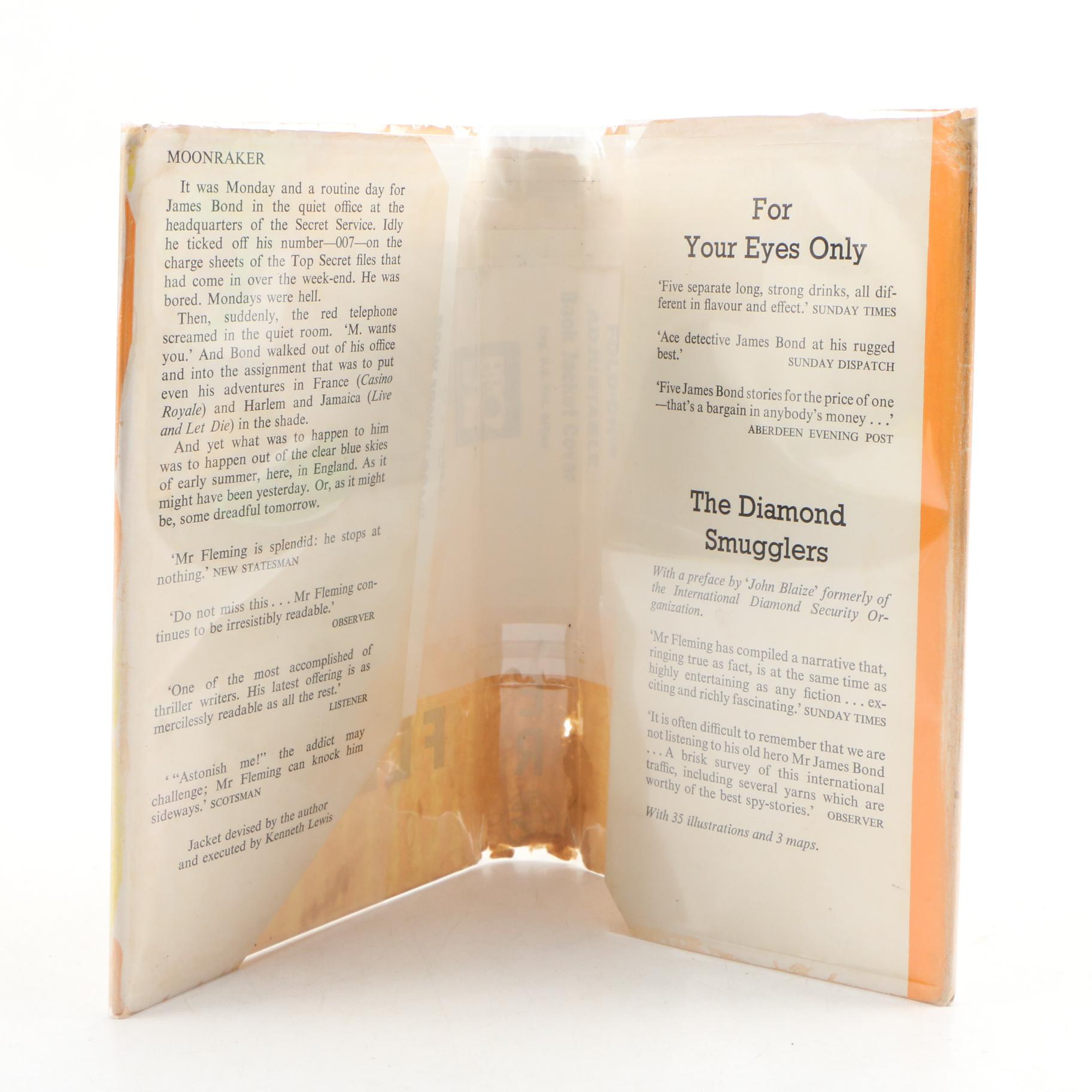 First Edition, Fourth Impression "Moonraker" by Ian Fleming, 1959