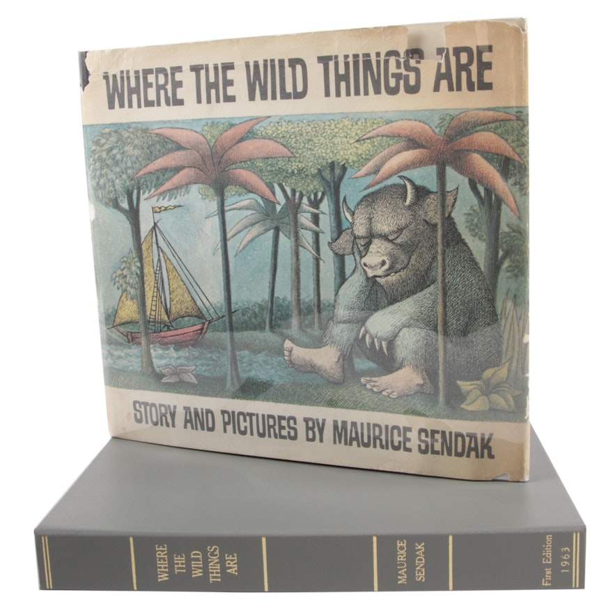 First Edition, First Printing "Where the Wild Things Are" by Maurice Sendak