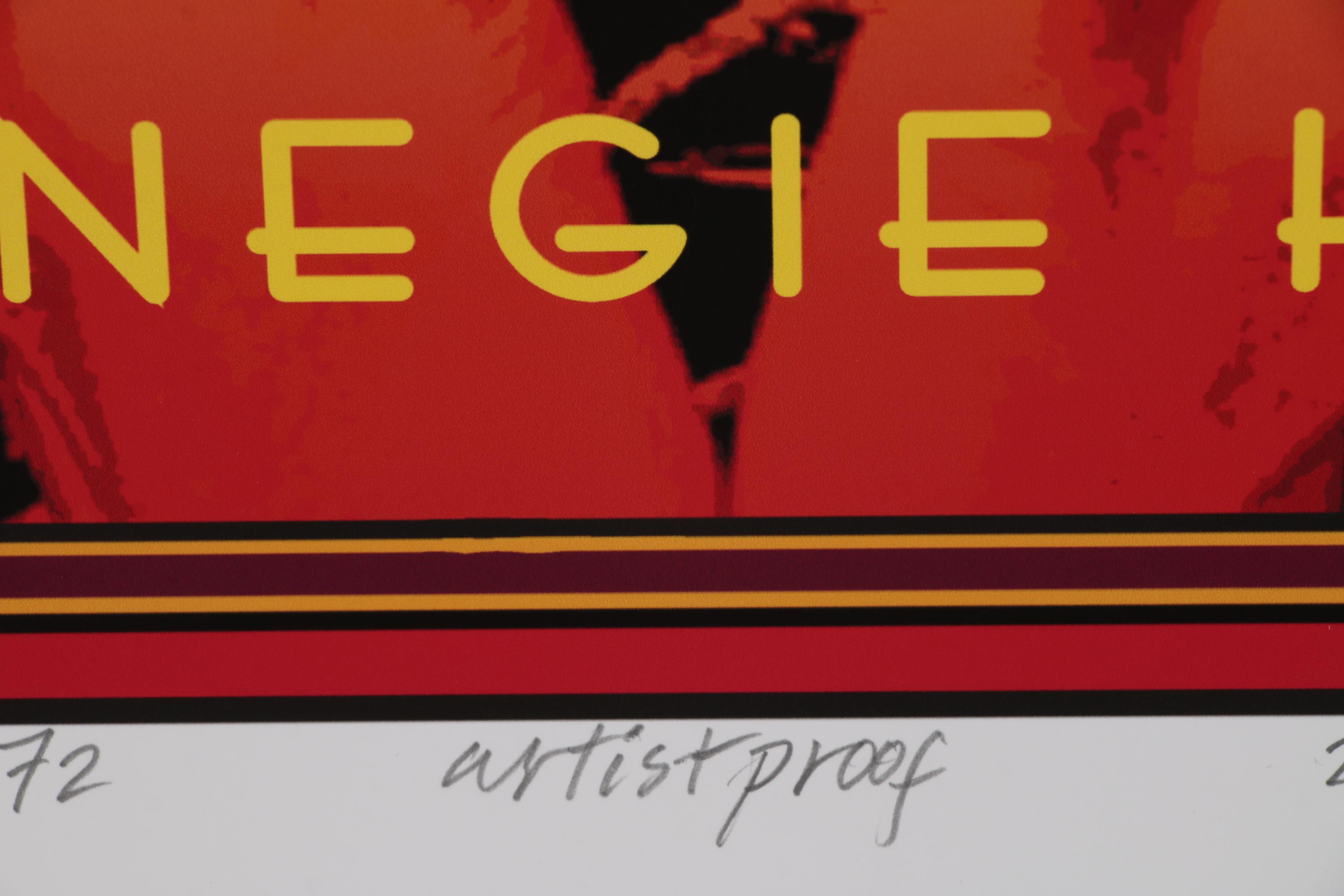 David Edward Byrd Giclée Poster "Bowie/Ziggy at Carnegie Hall 1972," 2019