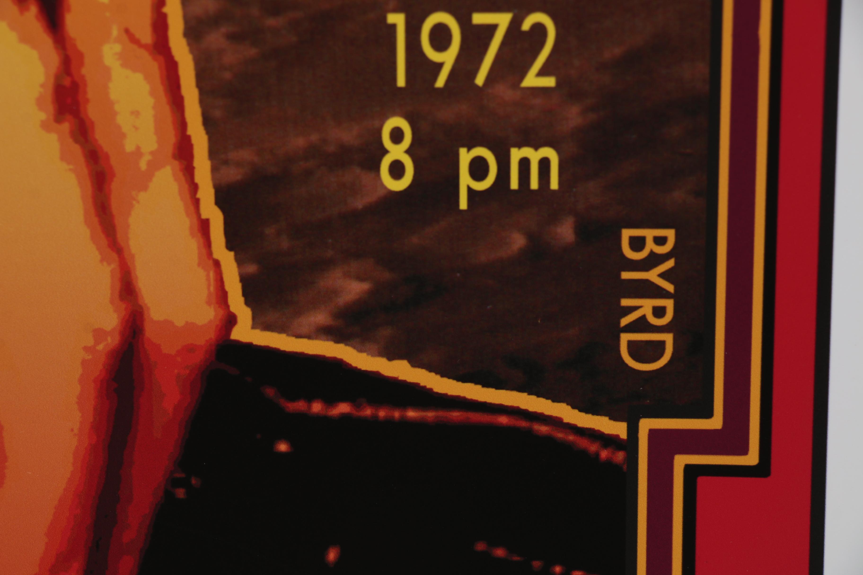 David Edward Byrd Giclée Poster "Bowie/Ziggy at Carnegie Hall 1972," 2019