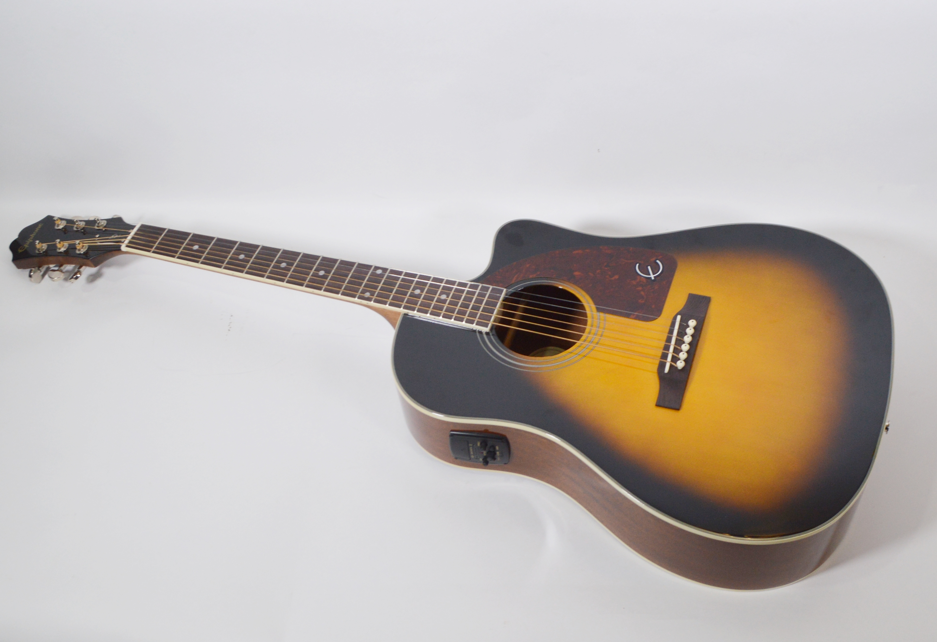 Epiphone AJ-210CE Outfit Acoustic-Electric Guitar and Hard Carrying Case