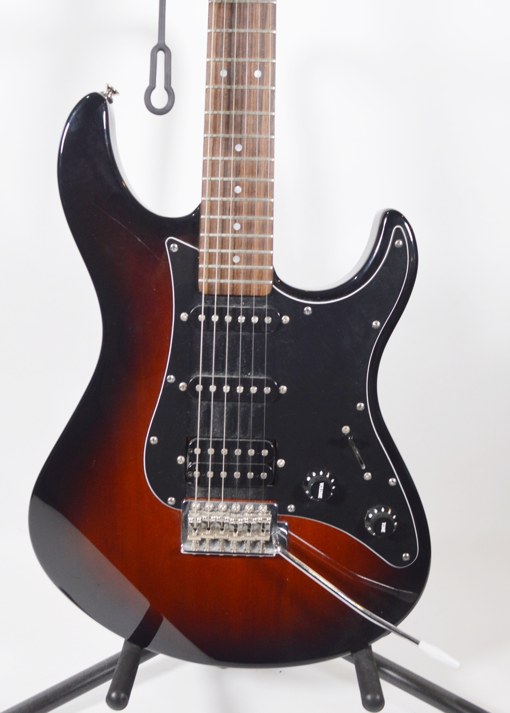 Yamaha Pacifica Solidbody Electric Guitar and Road Runner Case