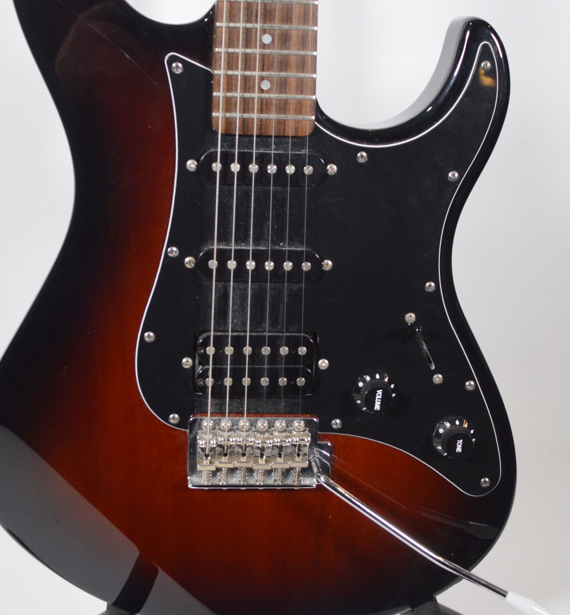 Yamaha Pacifica Solidbody Electric Guitar and Road Runner Case