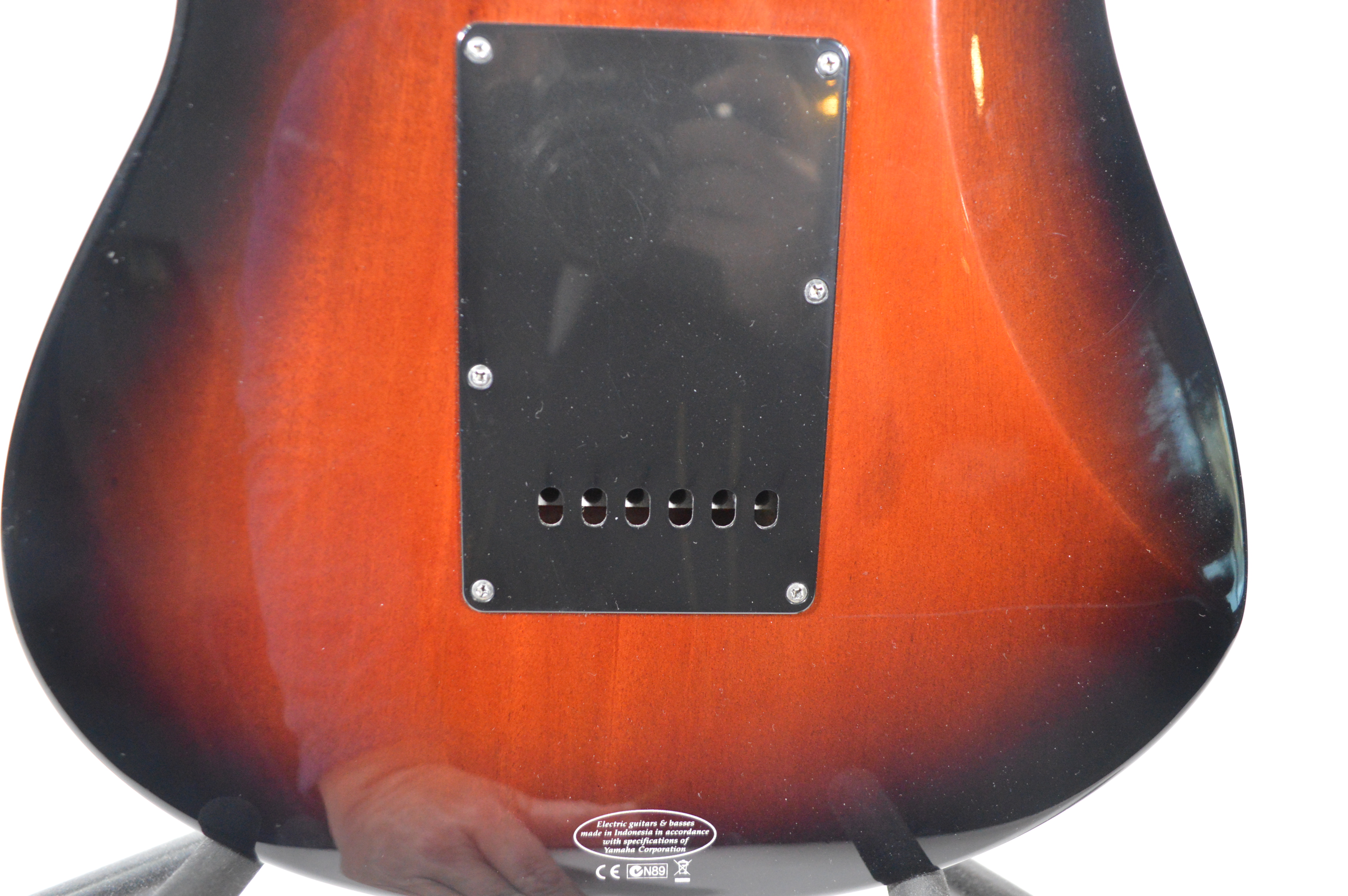 Yamaha Pacifica Solidbody Electric Guitar and Road Runner Case