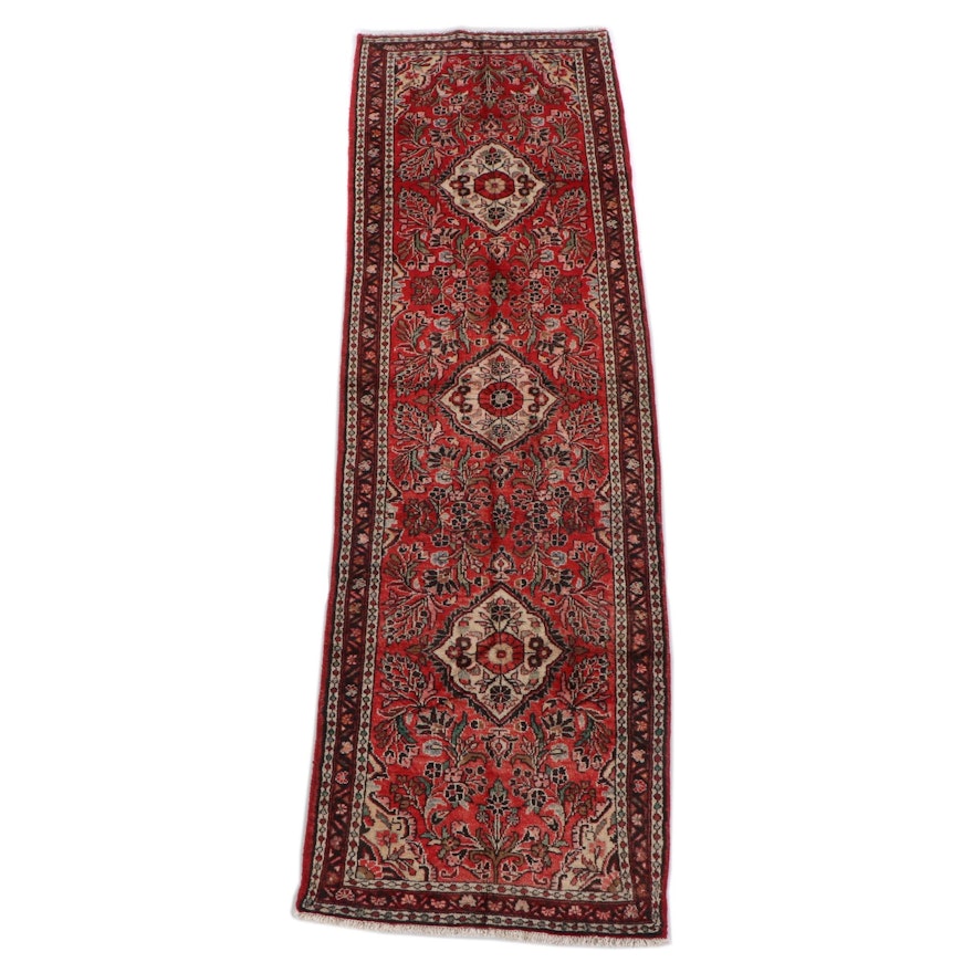 3'2 x 10'7 Hand-Knotted Persian Arak Wool Long Rug