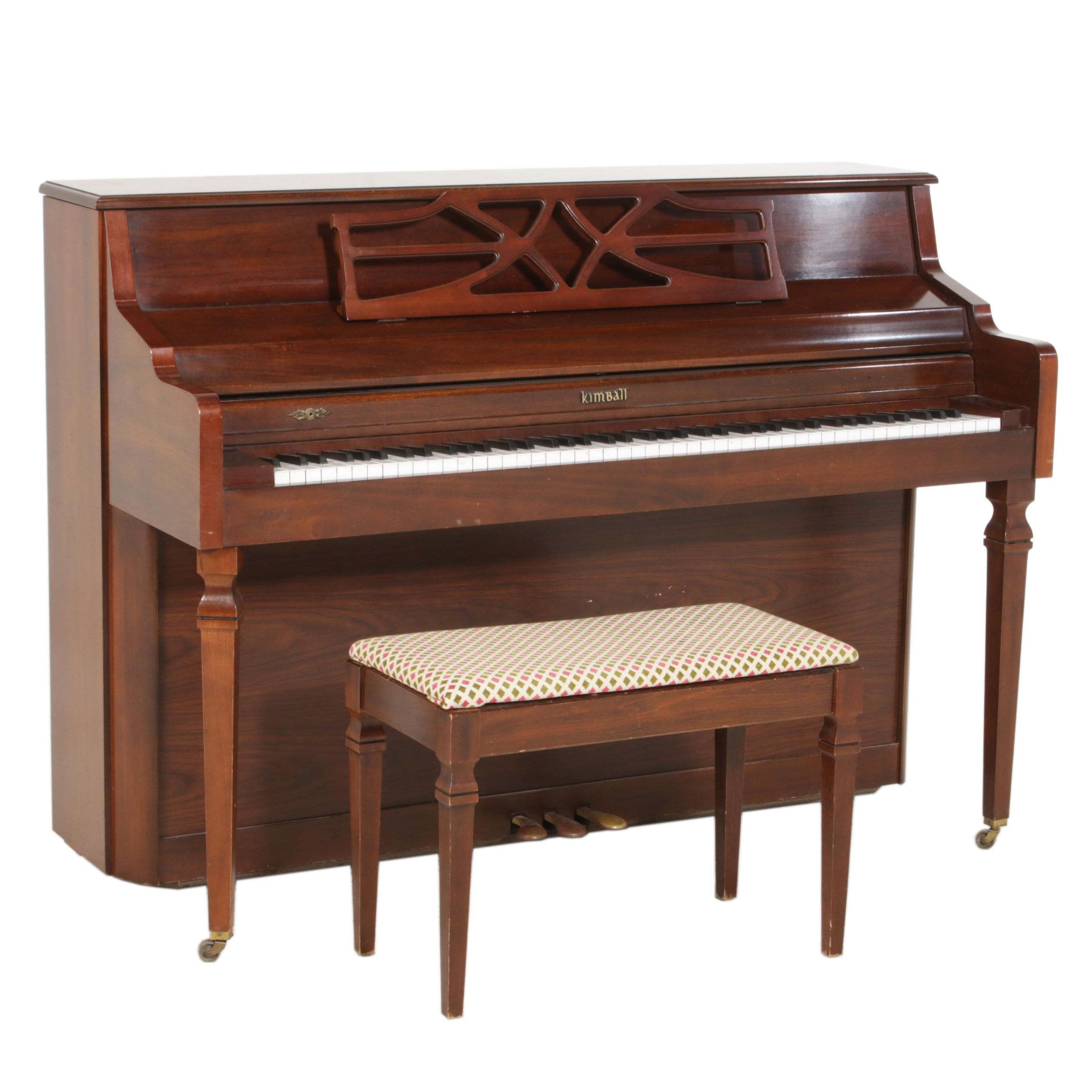 Kimball Life Crowned Upright Piano