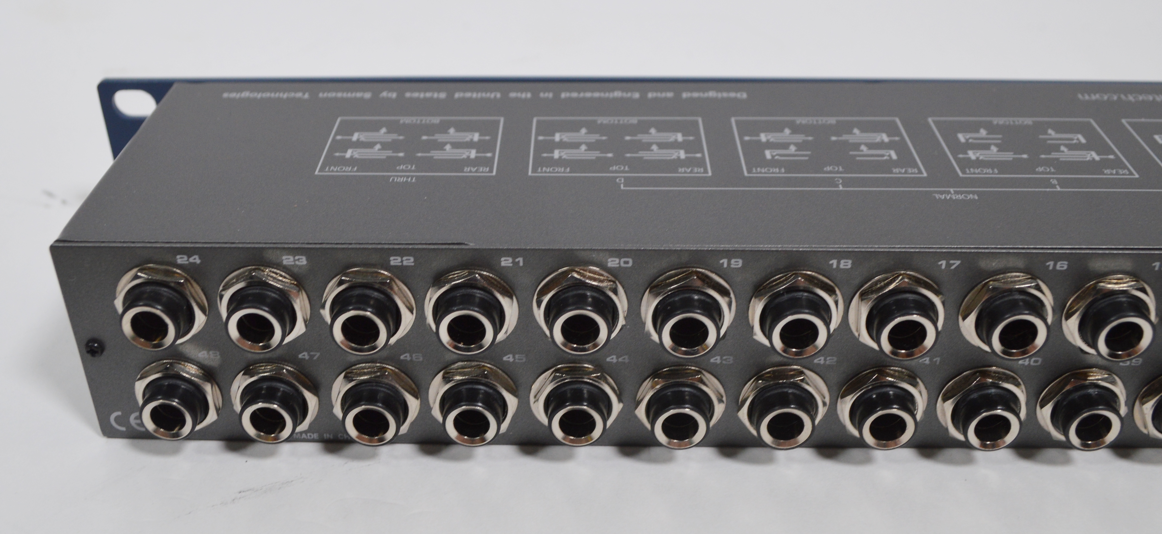 Samson S-Patch Plus 48-point Balanced Patchbay