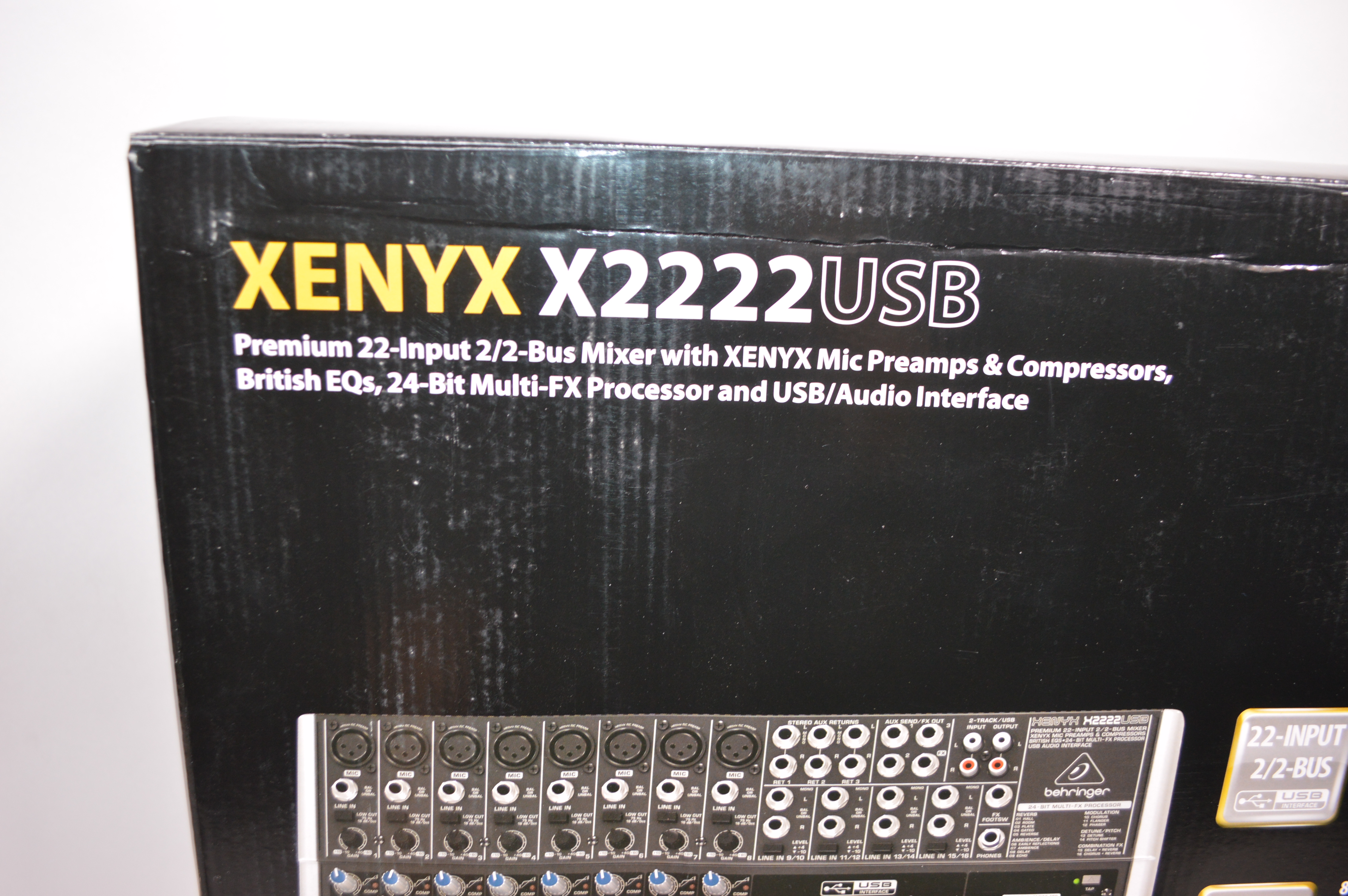 Behringer Xenyx Sound Mixer with USB and Effects