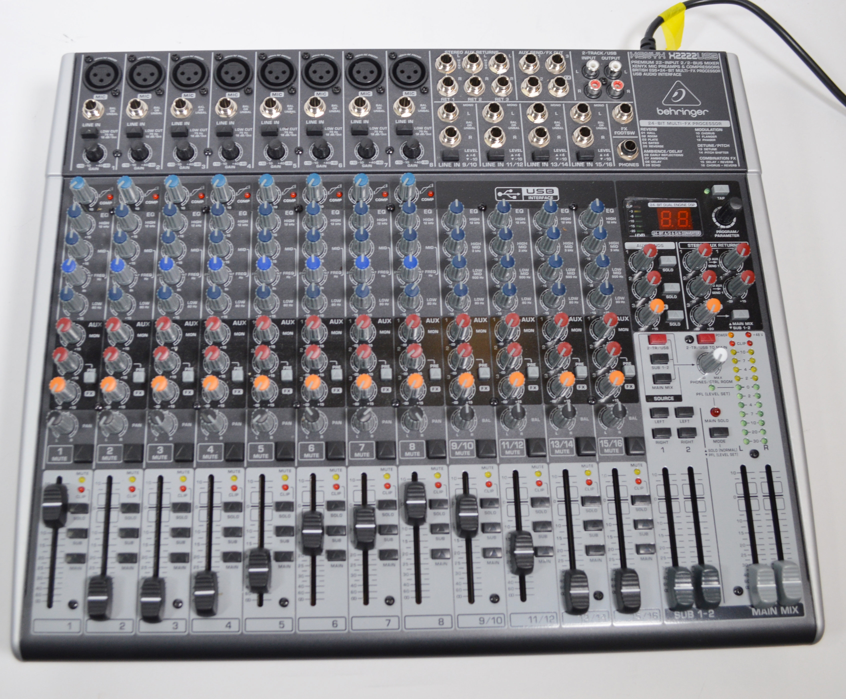 Behringer Xenyx Sound Mixer with USB and Effects