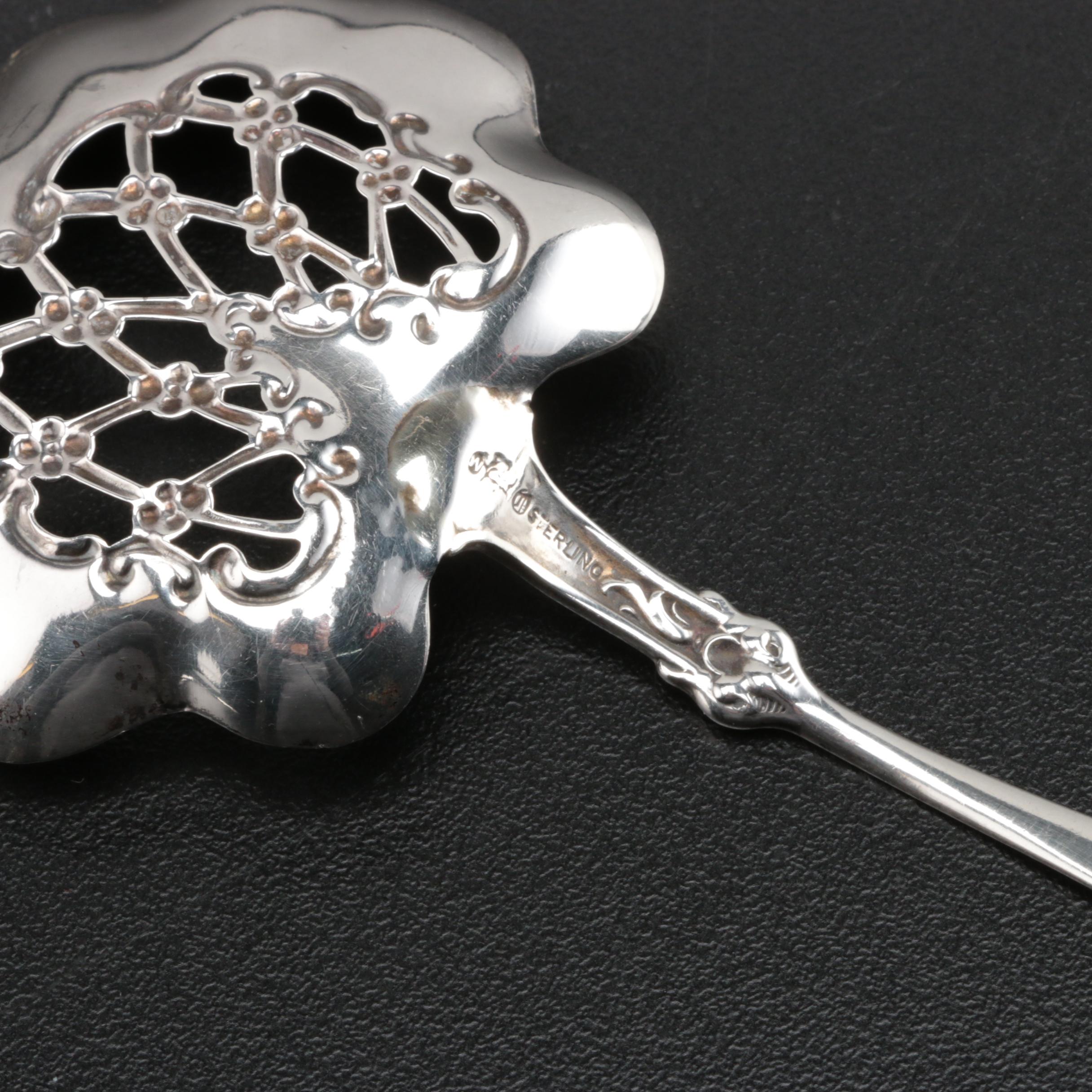 Whiting Mfg. Co. Sterling Silver Bonbon Spoons, Early/Mid 20th Century