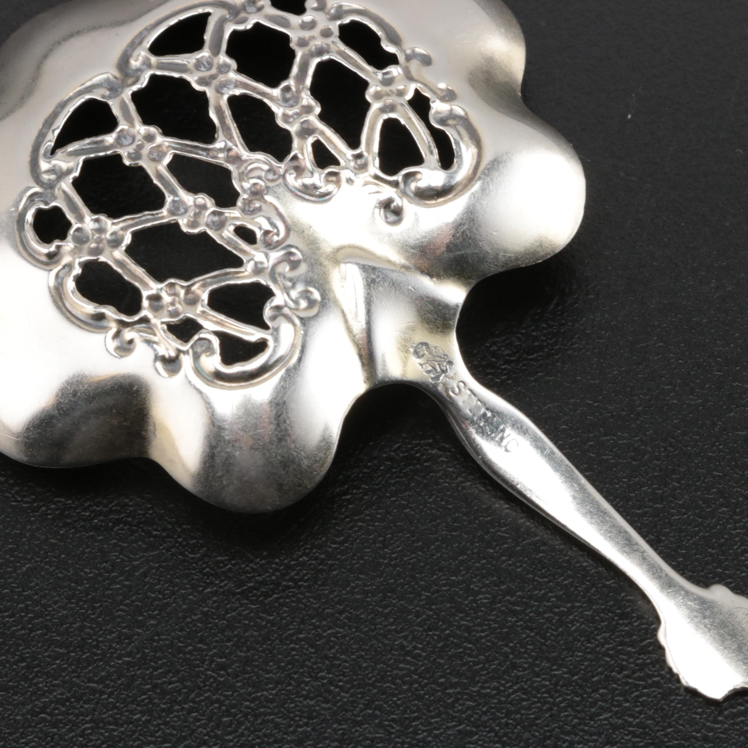 Whiting Mfg. Co. Sterling Silver Bonbon Spoons, Early/Mid 20th Century