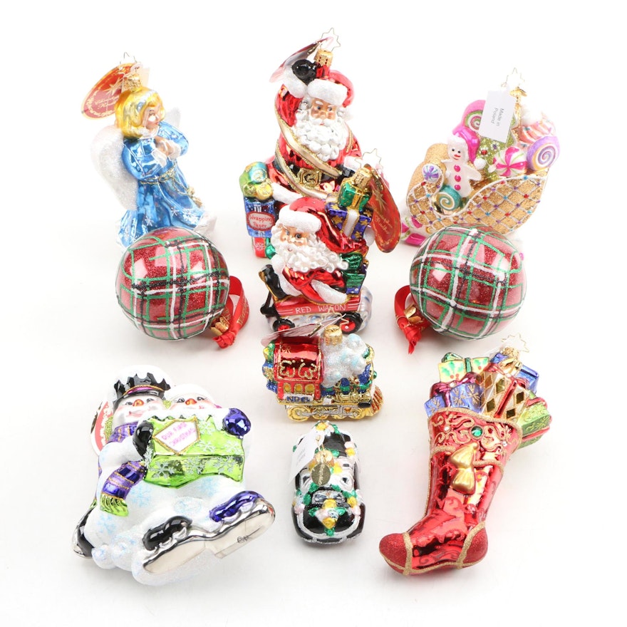 Christopher Radko Glass Christmas Ornaments and More