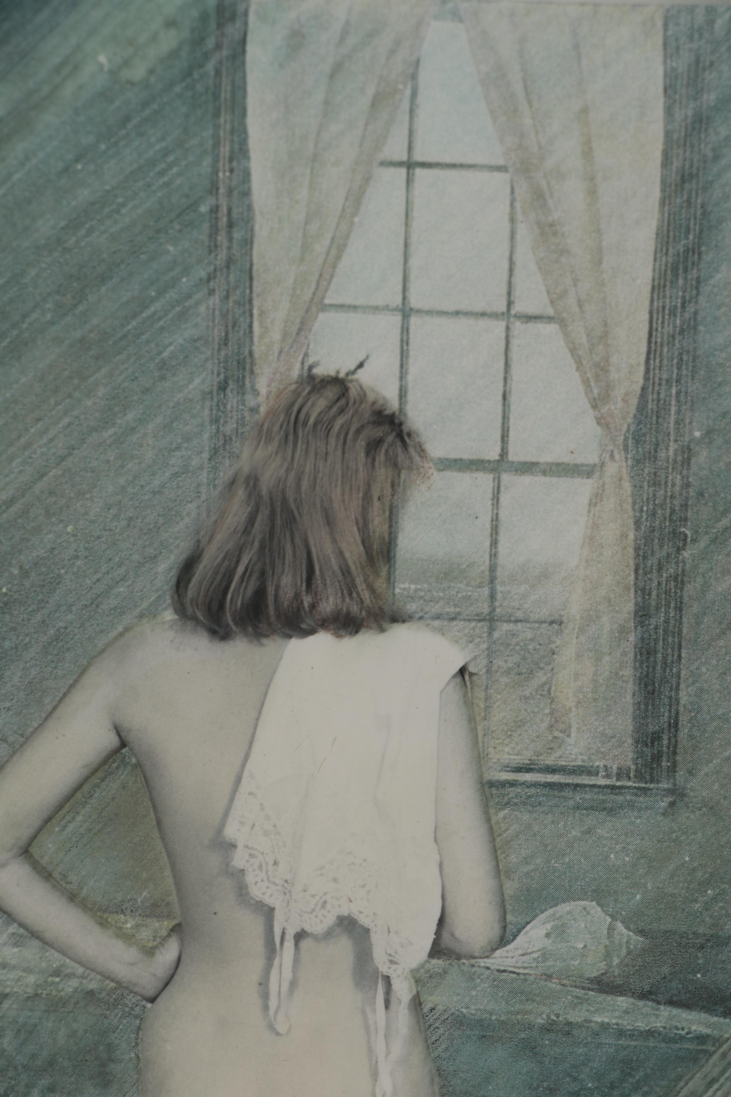 Marty Whipple Mixed Media Painting "Morning Light"