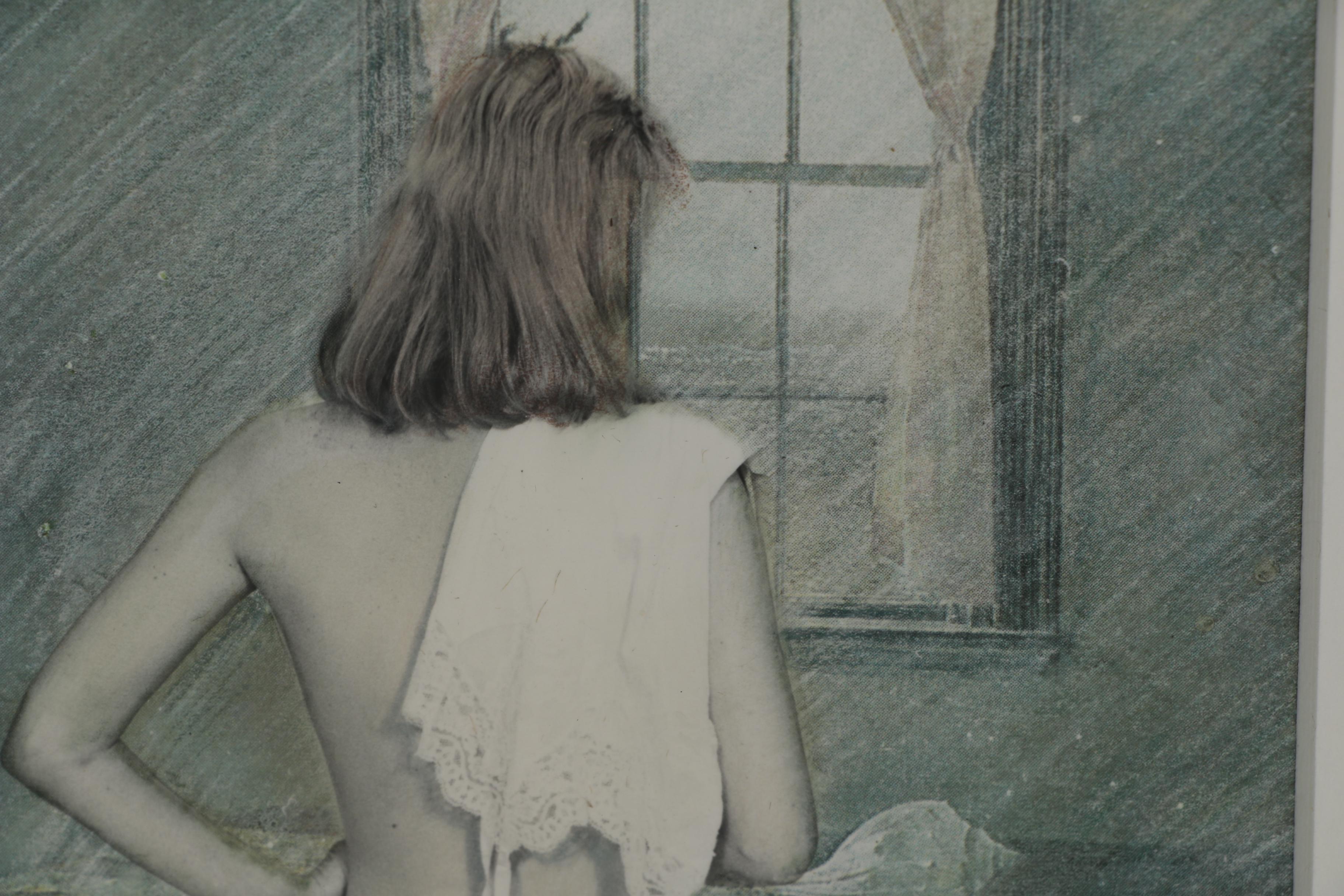 Marty Whipple Mixed Media Painting "Morning Light"