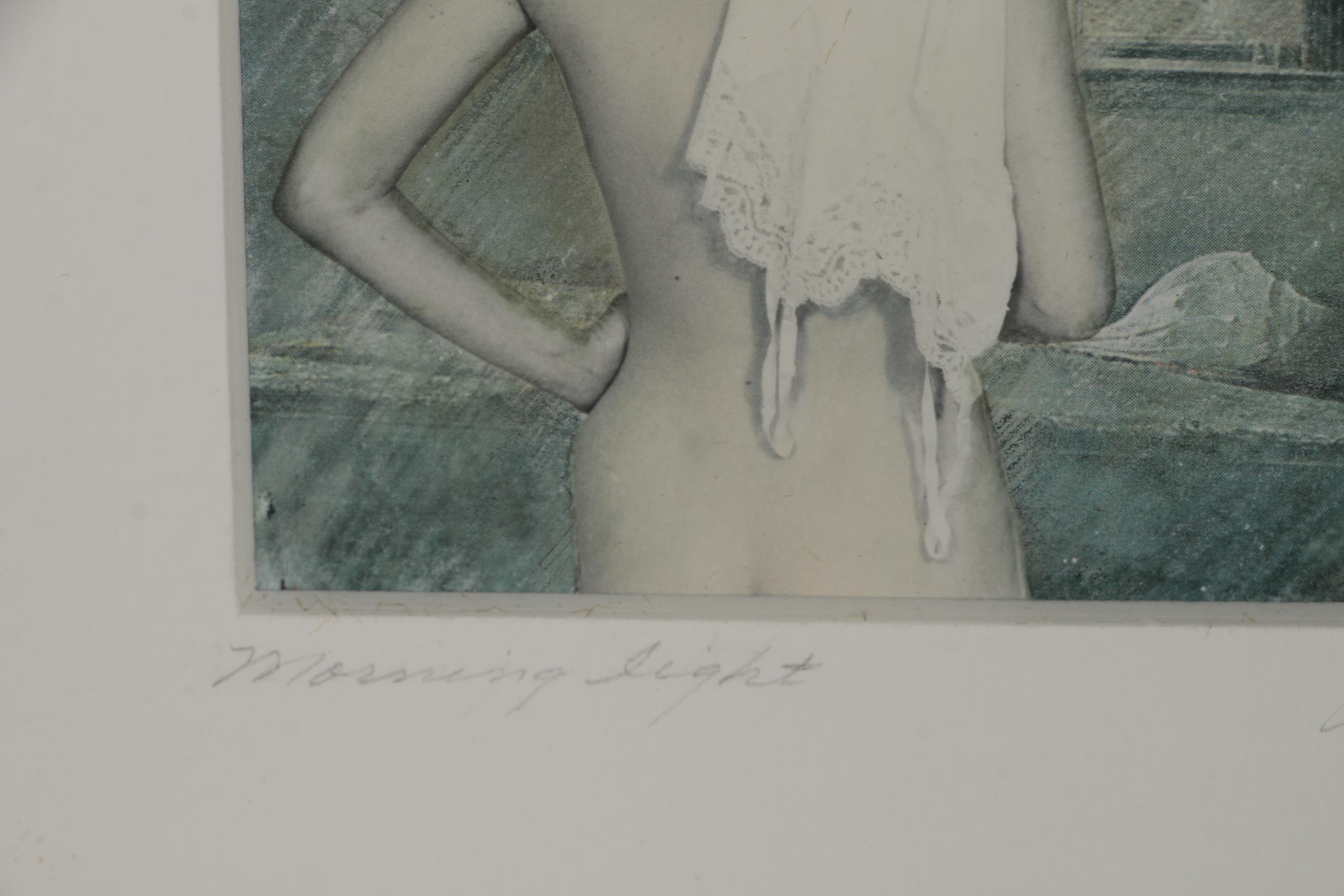 Marty Whipple Mixed Media Painting "Morning Light"