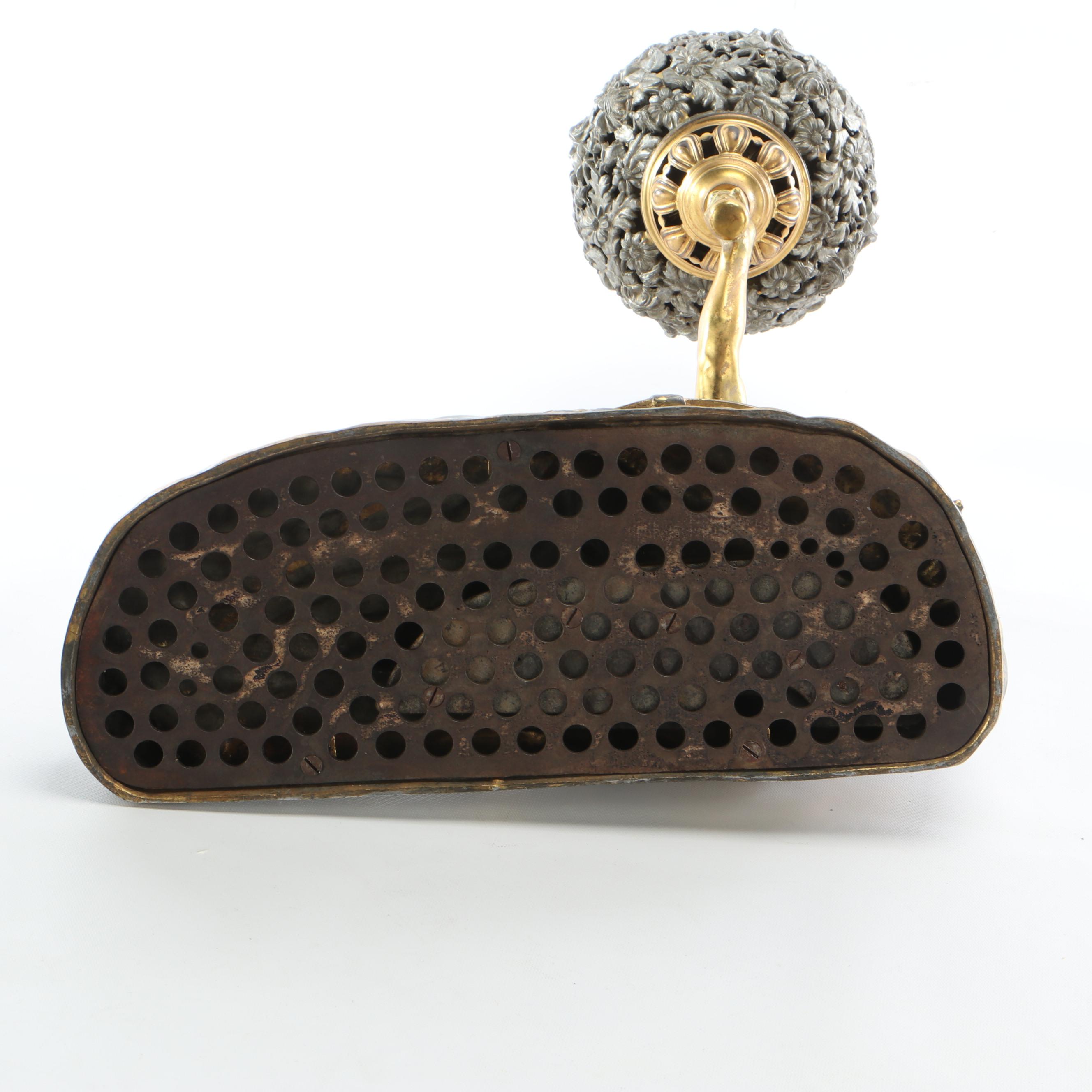 Pair Of Bradley & Hubbard Victorian "Soldat Spartiate" Lamp After Cortot