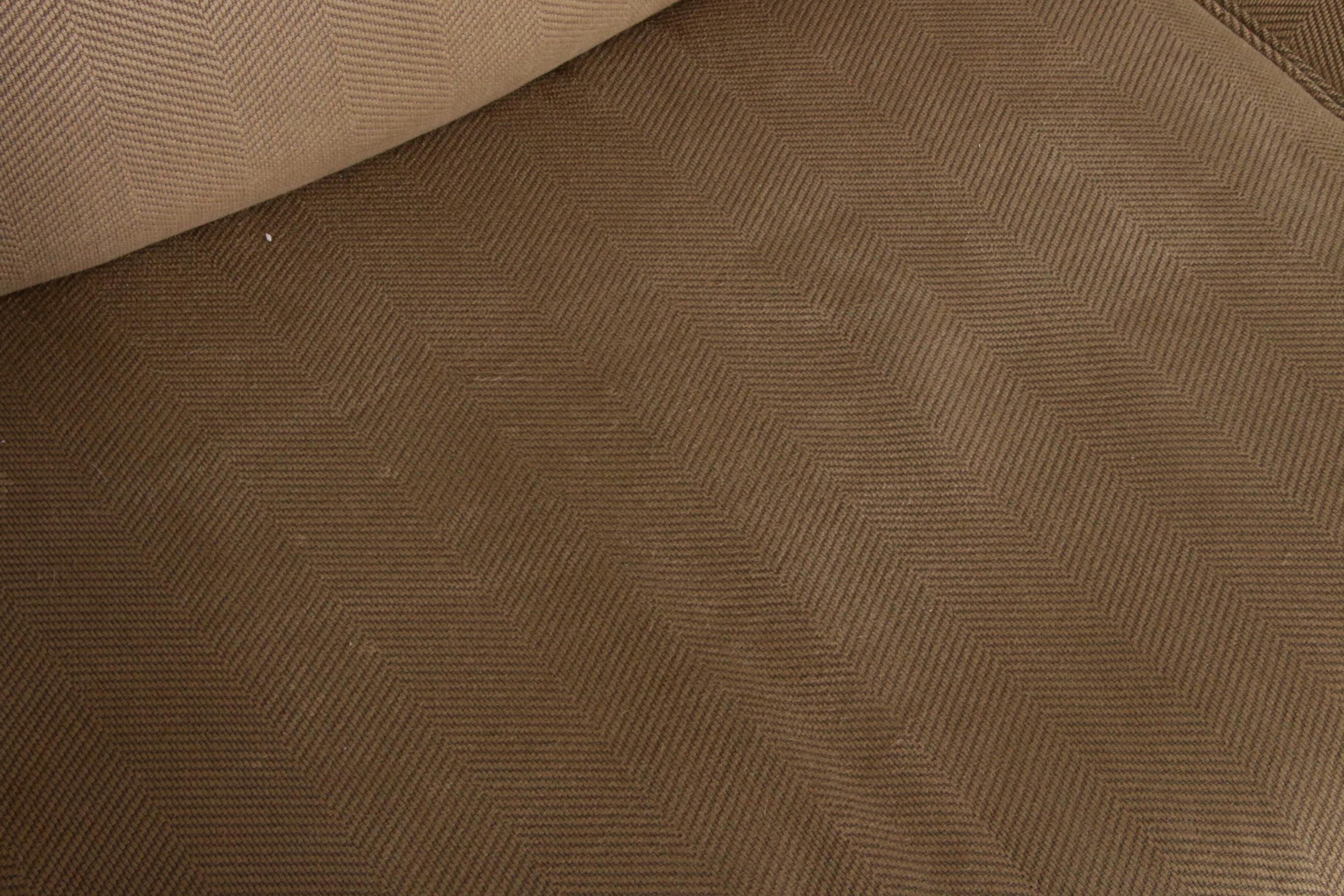 Pottery Barn Fabric Upholstered Three-Piece Square Arm Sectional Sofa