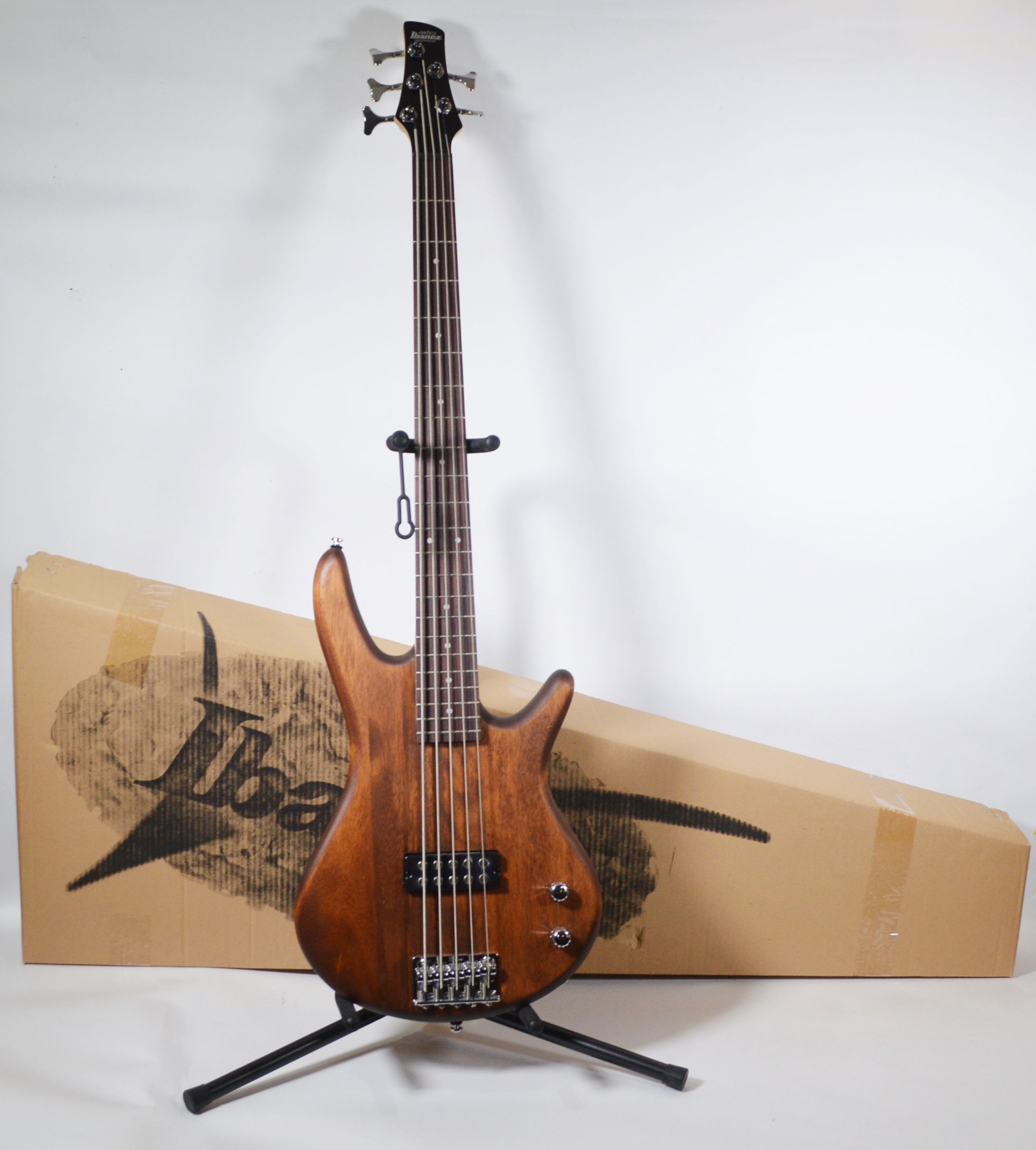 Ibanez Gio Soundgear 5 String Electric Bass Guitar - Natural Finish