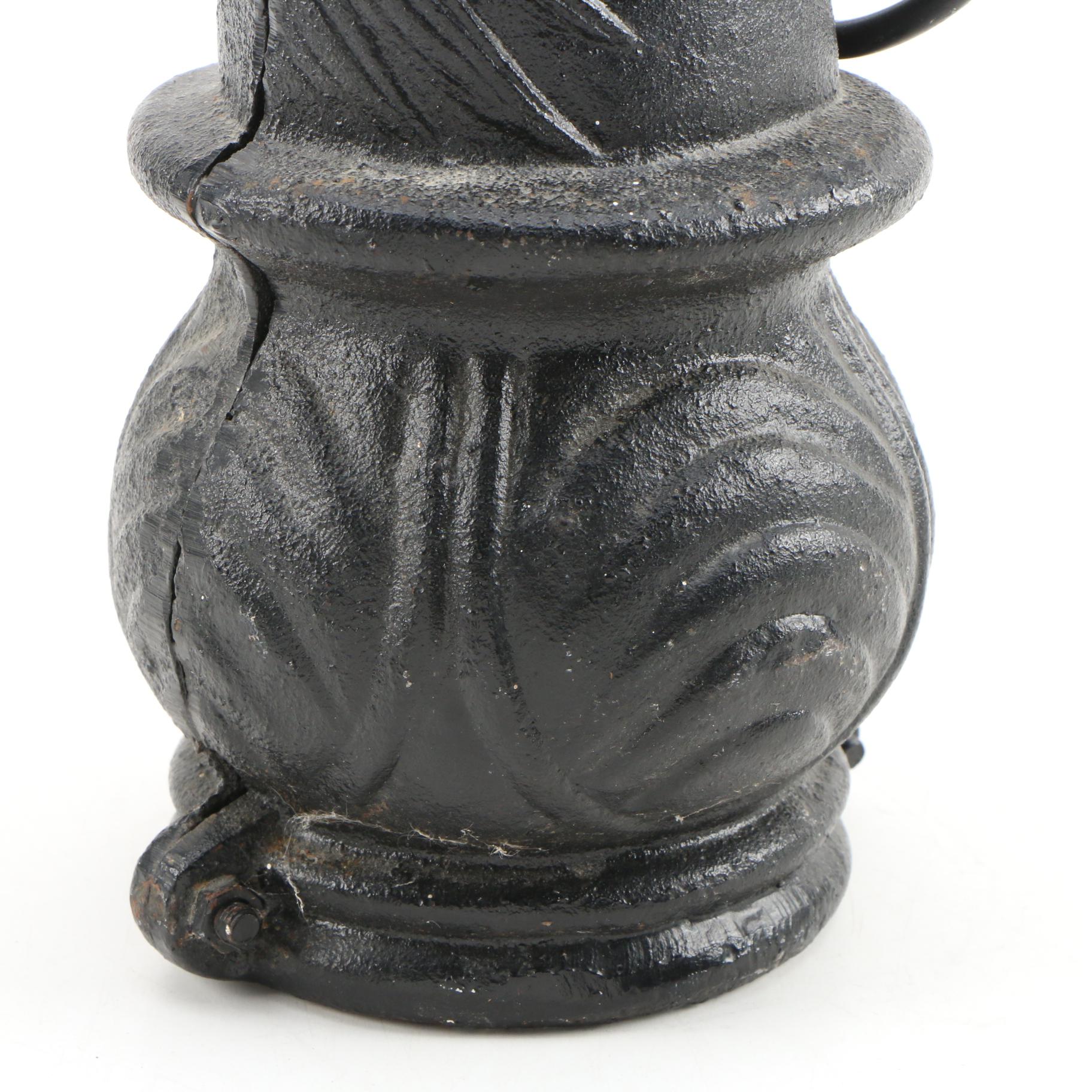 Cast Iron Horse Head Hitching Post Finial