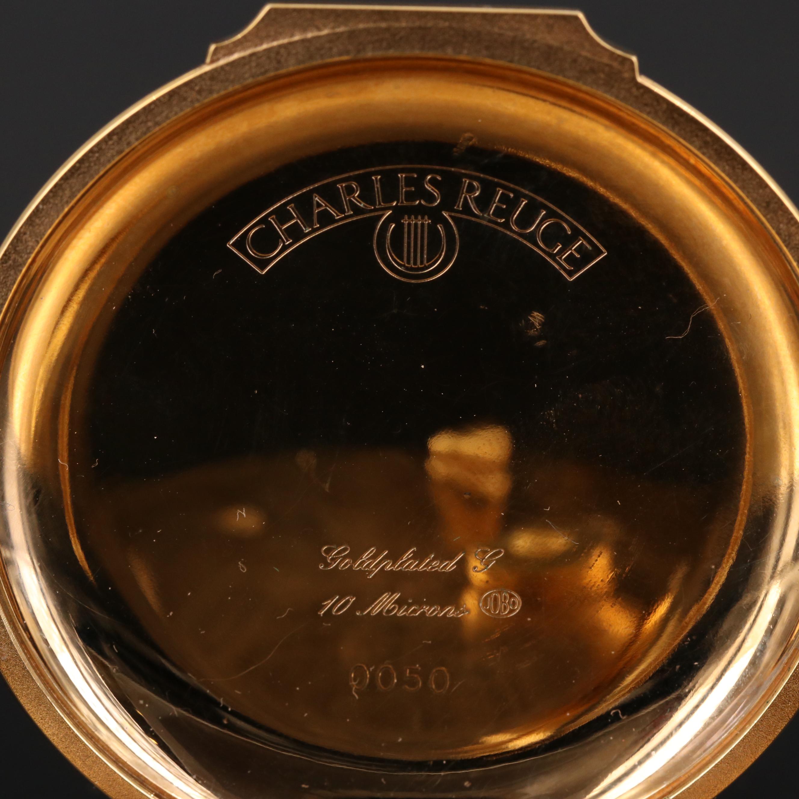 Musical Pocket Watch by Charles Reuge with Day and Night Phase Dial