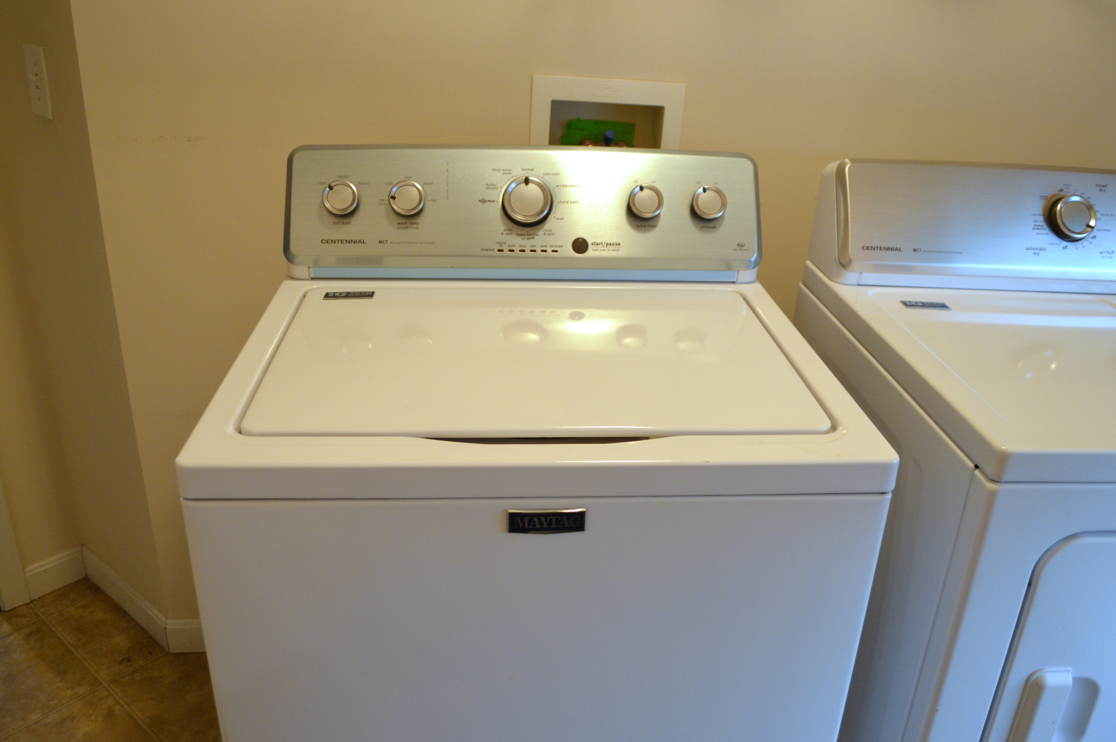 Maytag Commercial Technology "Centennial" Washer and Dryer