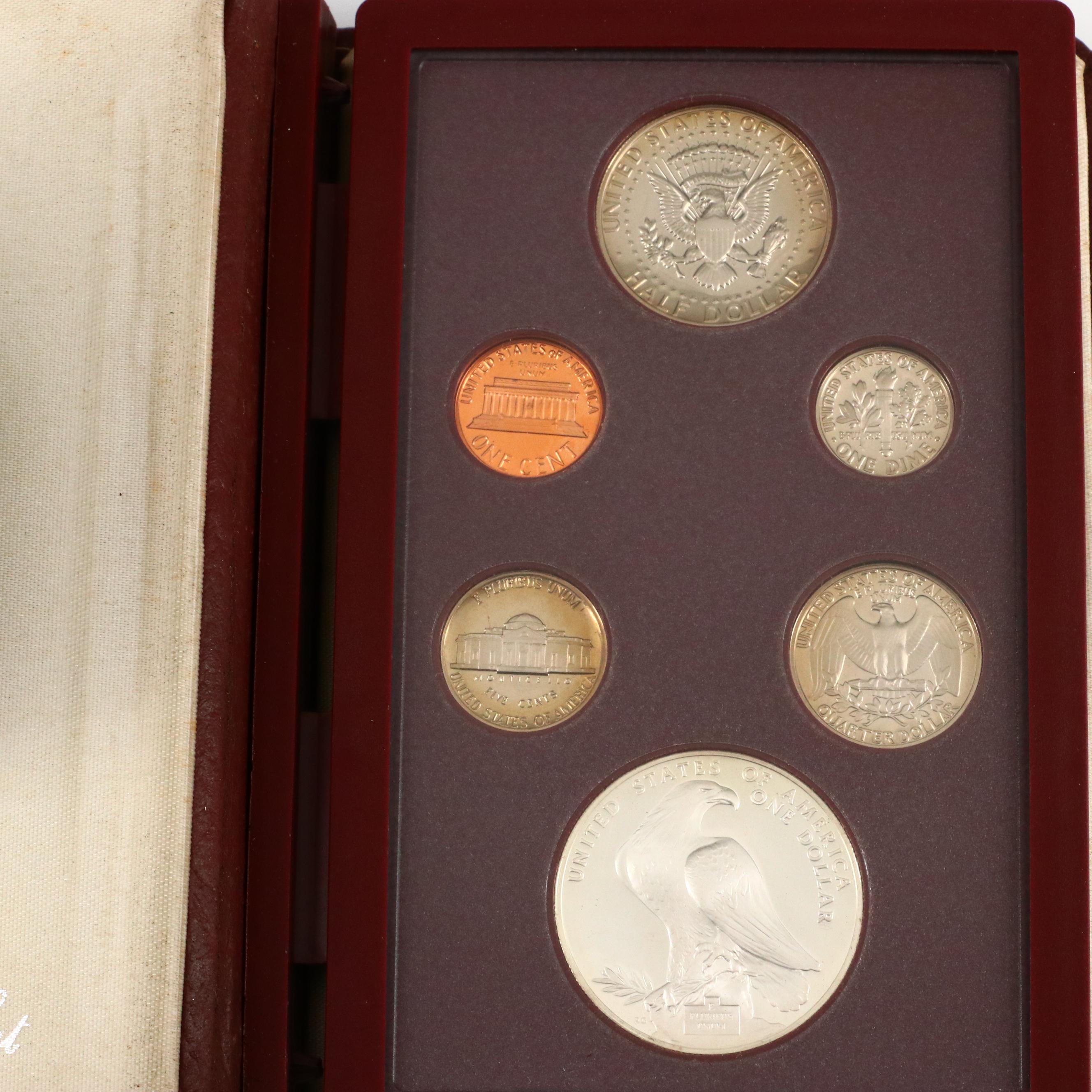 Two United States Mint Prestige Sets Including a 1984 and 1994