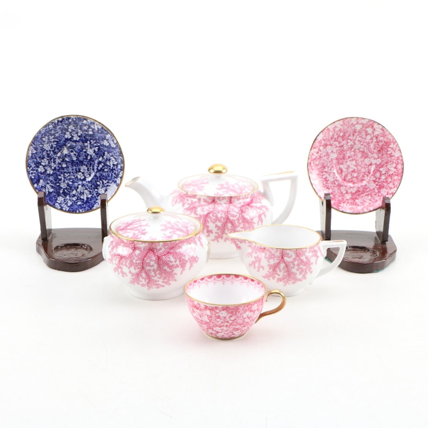 Spode Copeland Miniature Porcelain Tea Service