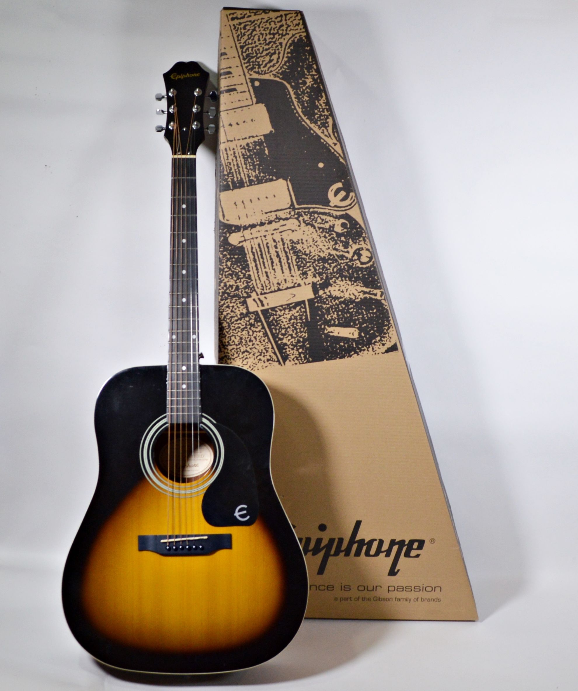 Epiphone DR 100 Vintage Sunburst Acoustic Guitar