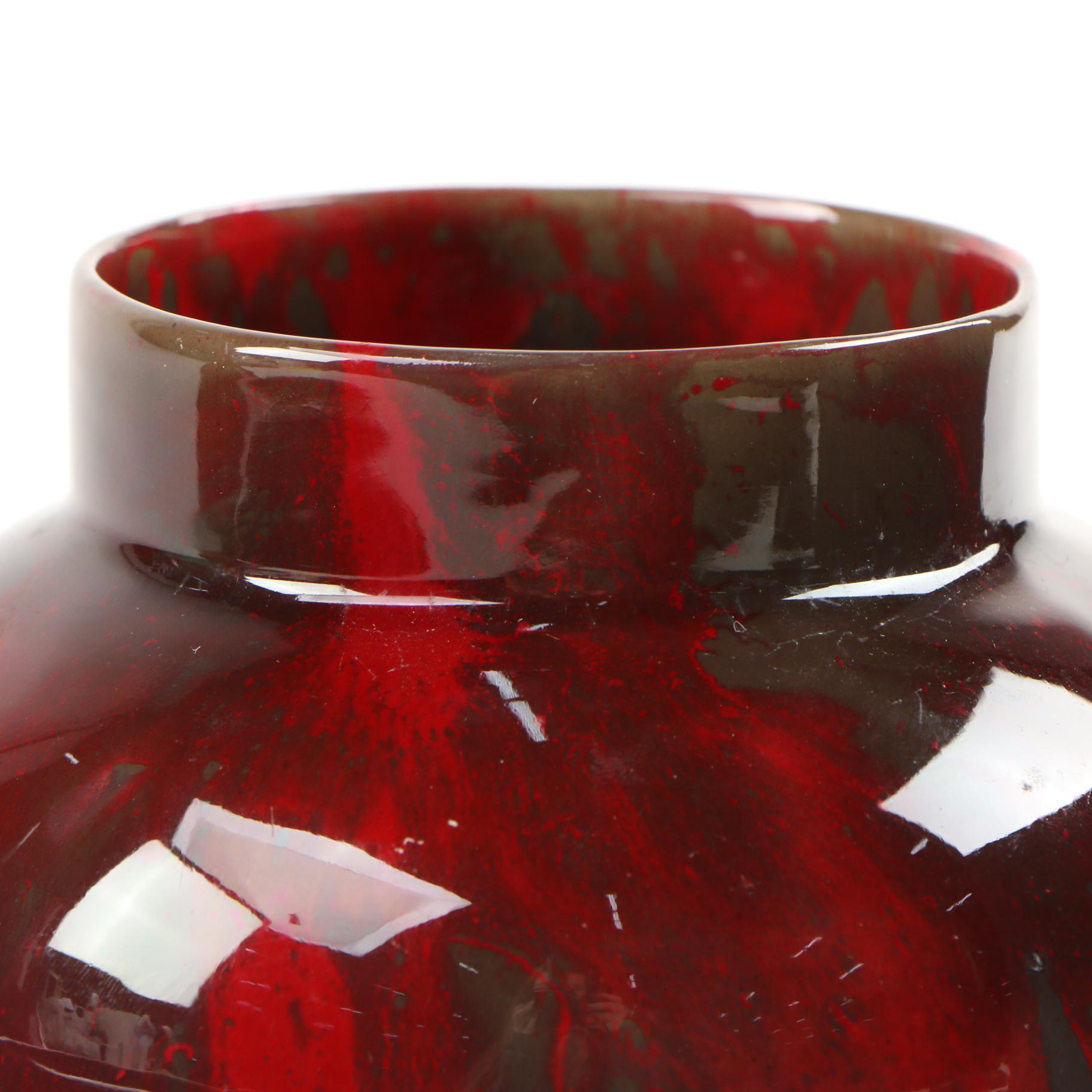 Edward R. Wilkes and Belgian Arts and Crafts Flambé Pottery Vessels