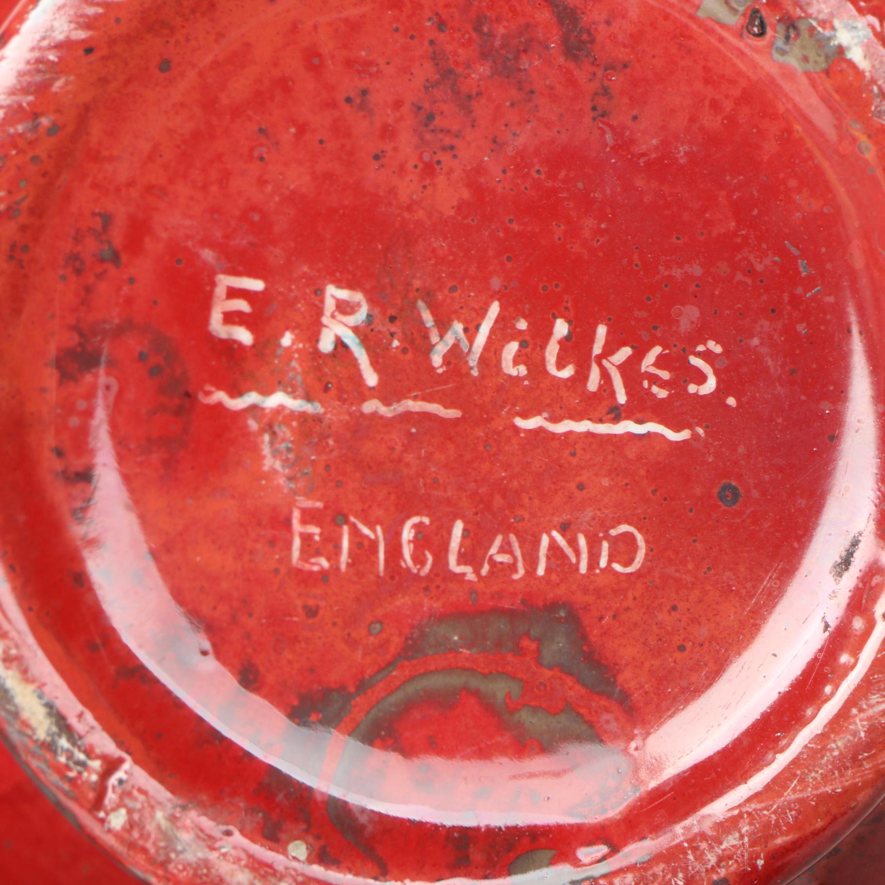 Edward R. Wilkes and Belgian Arts and Crafts Flambé Pottery Vessels