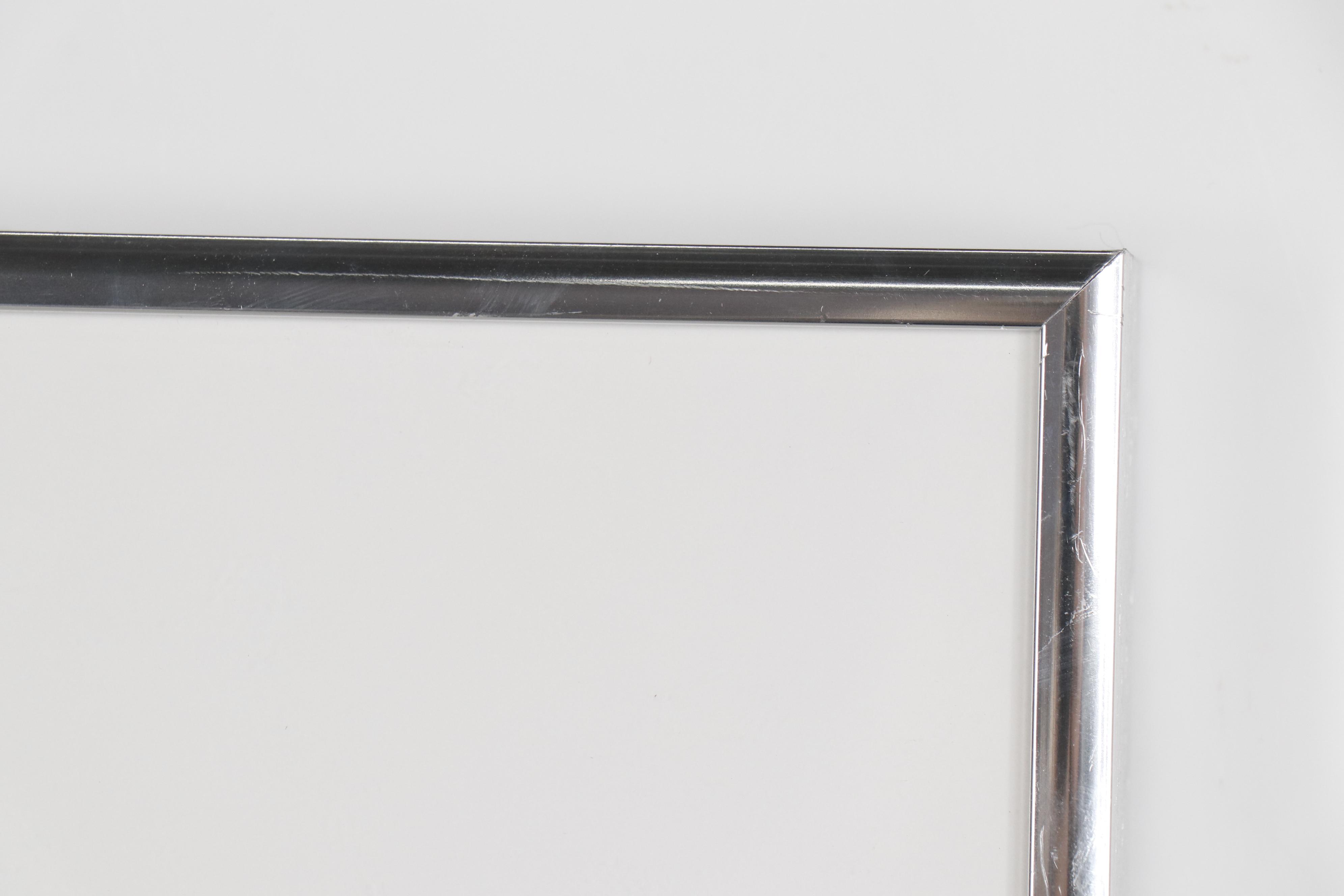 Color Photograph of Americn Flag in Window