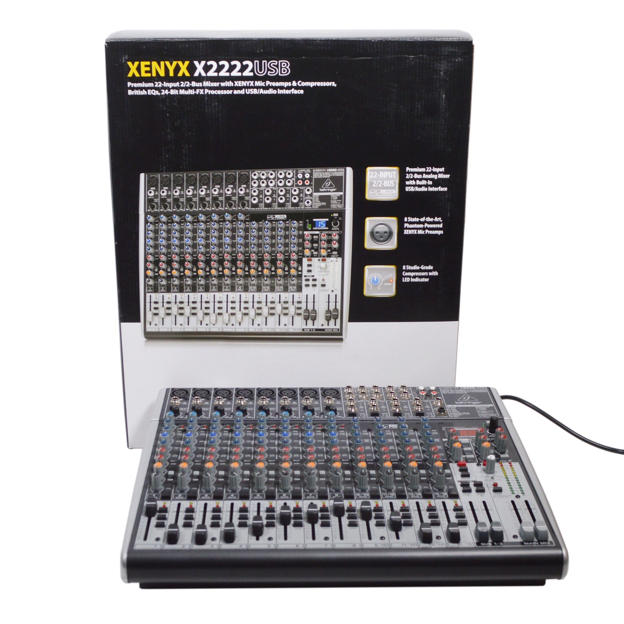 Behringer Xenyx Sound Mixer with USB and Effects