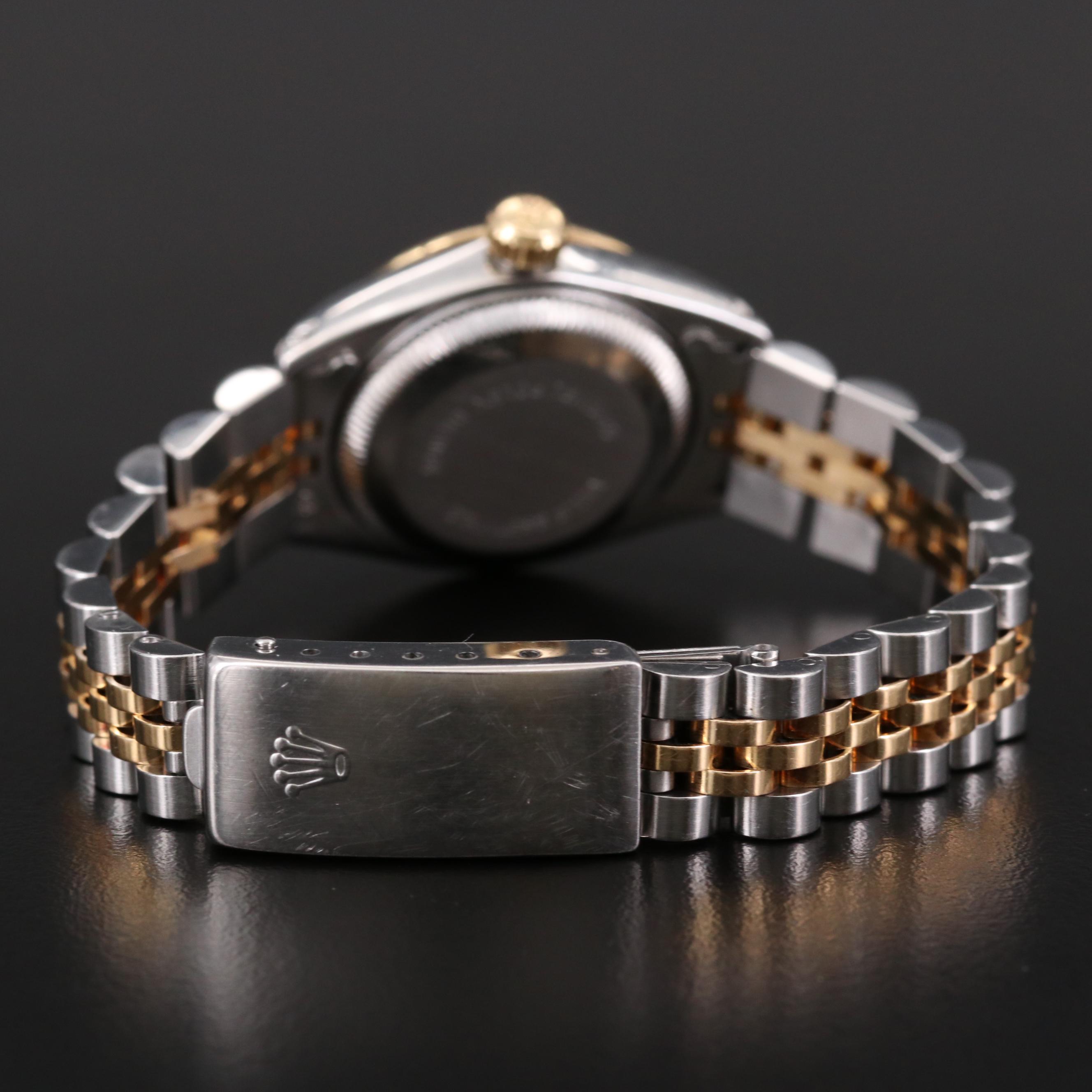 Vintage Rolex Datejust 18K Gold and Stainless Steel Automatic Watch