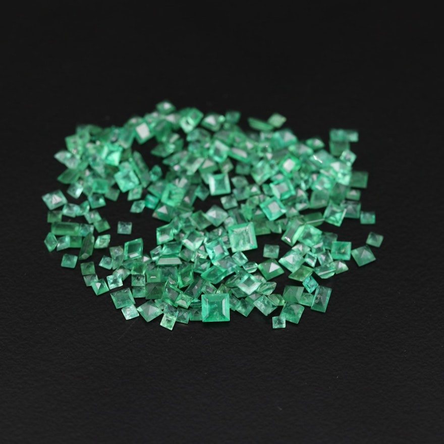 Loose 16.36 CTW Emerald Gemstones