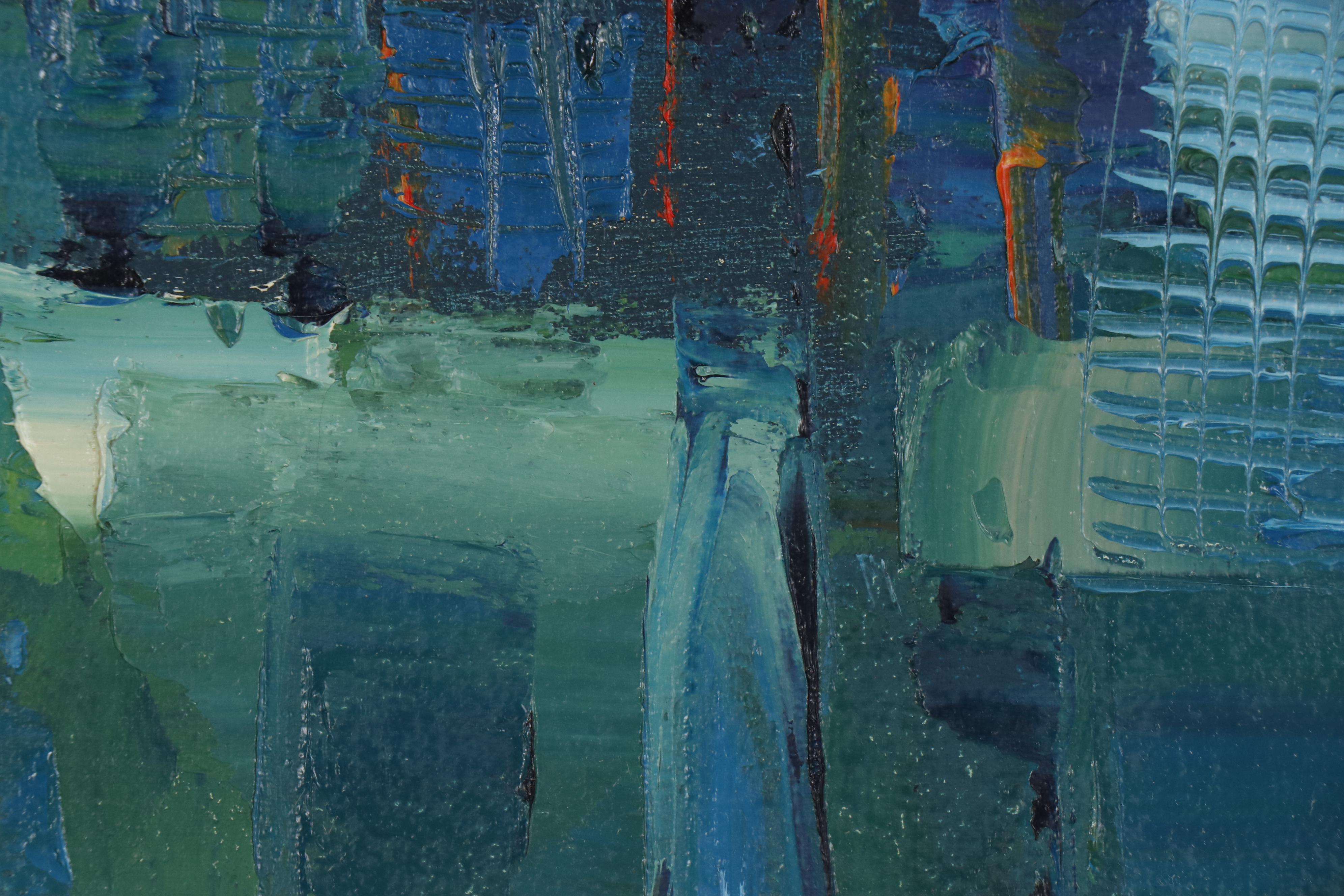 Renzo Abstract Oil Painting