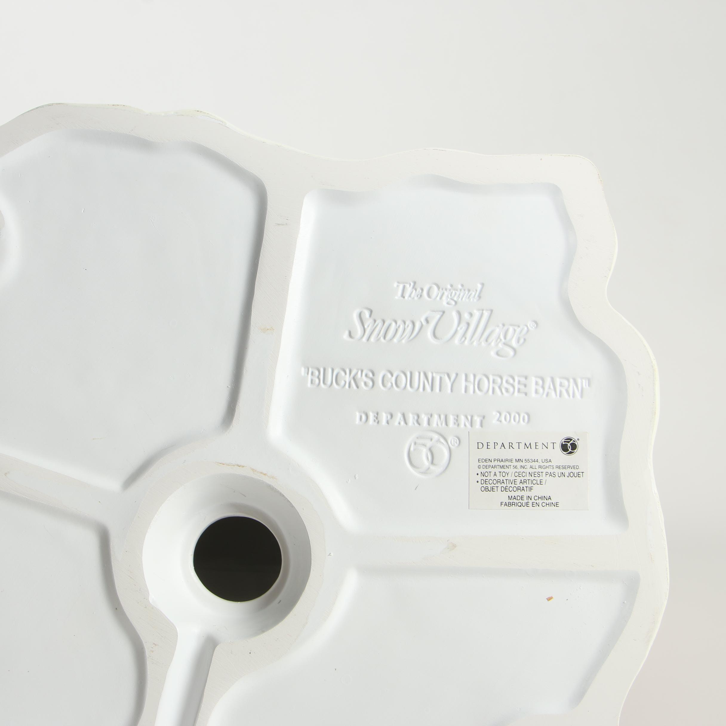 Department 56 "Snow Village" Resin Christmas Village Buildings and Accessories