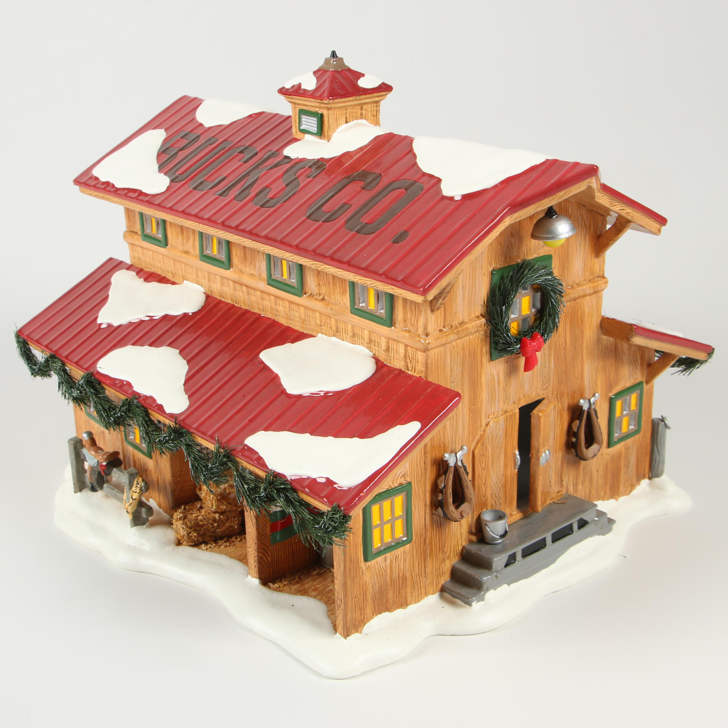 Department 56 "Snow Village" Resin Christmas Village Buildings and Accessories