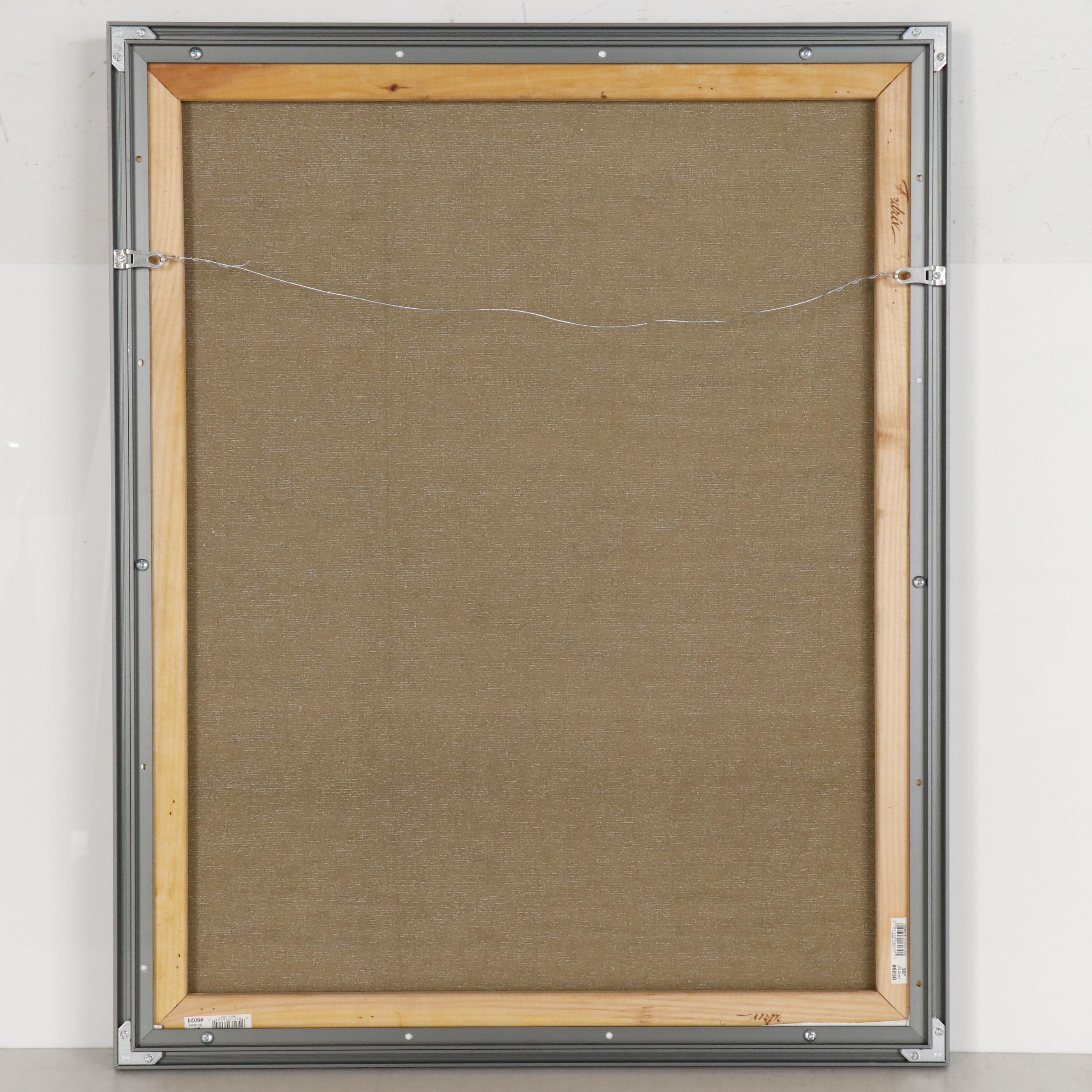 Donald Rust Pin Up Oil Painting, 1998