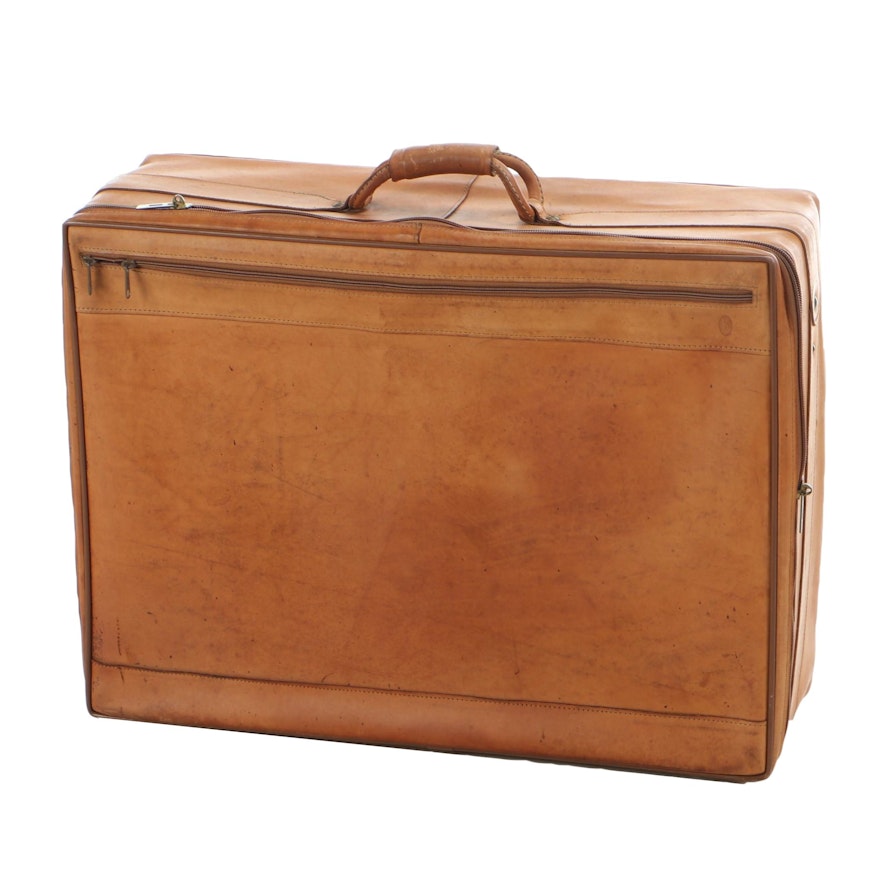 Hartmannn Leather Suitcase, Mid to Late 20th Century