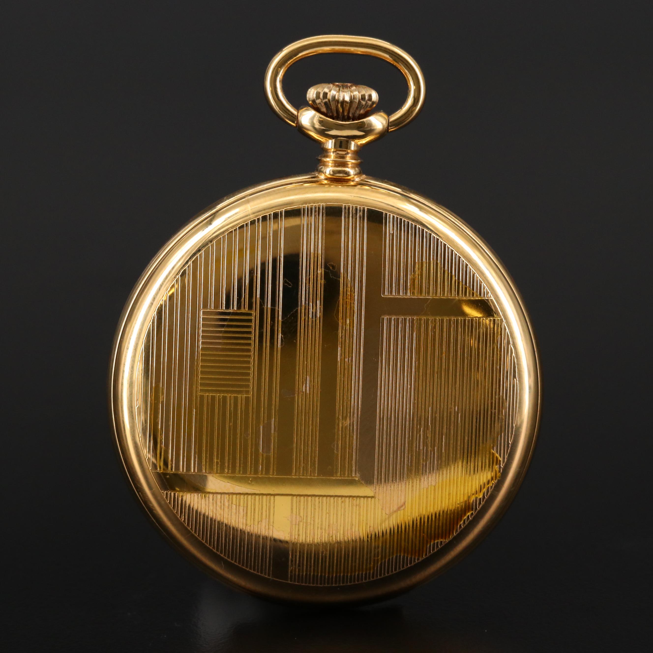 American Foundation for the Blind Braille Pocket Watch