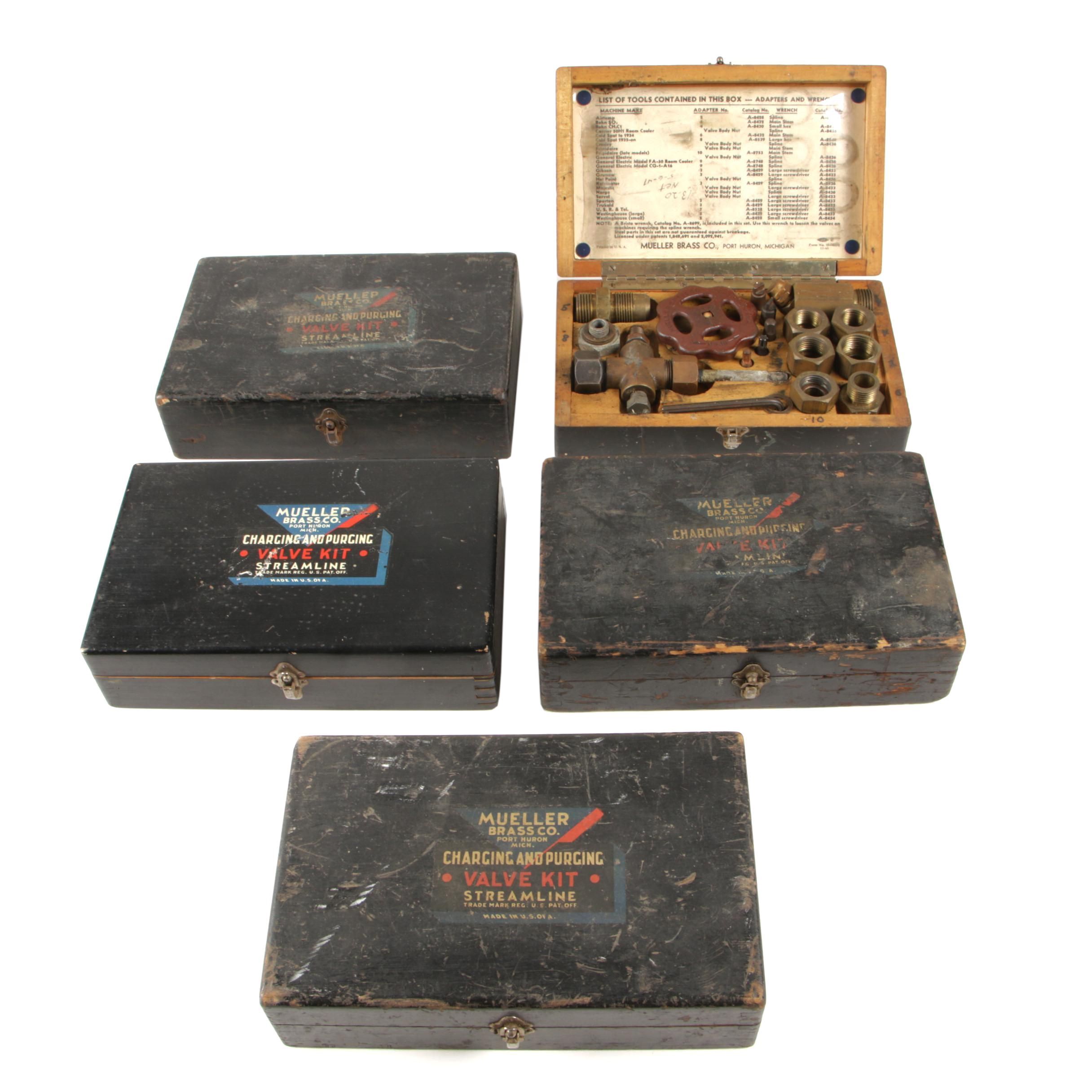 Mueller Brass Co. Charging and Purging Valve Kits