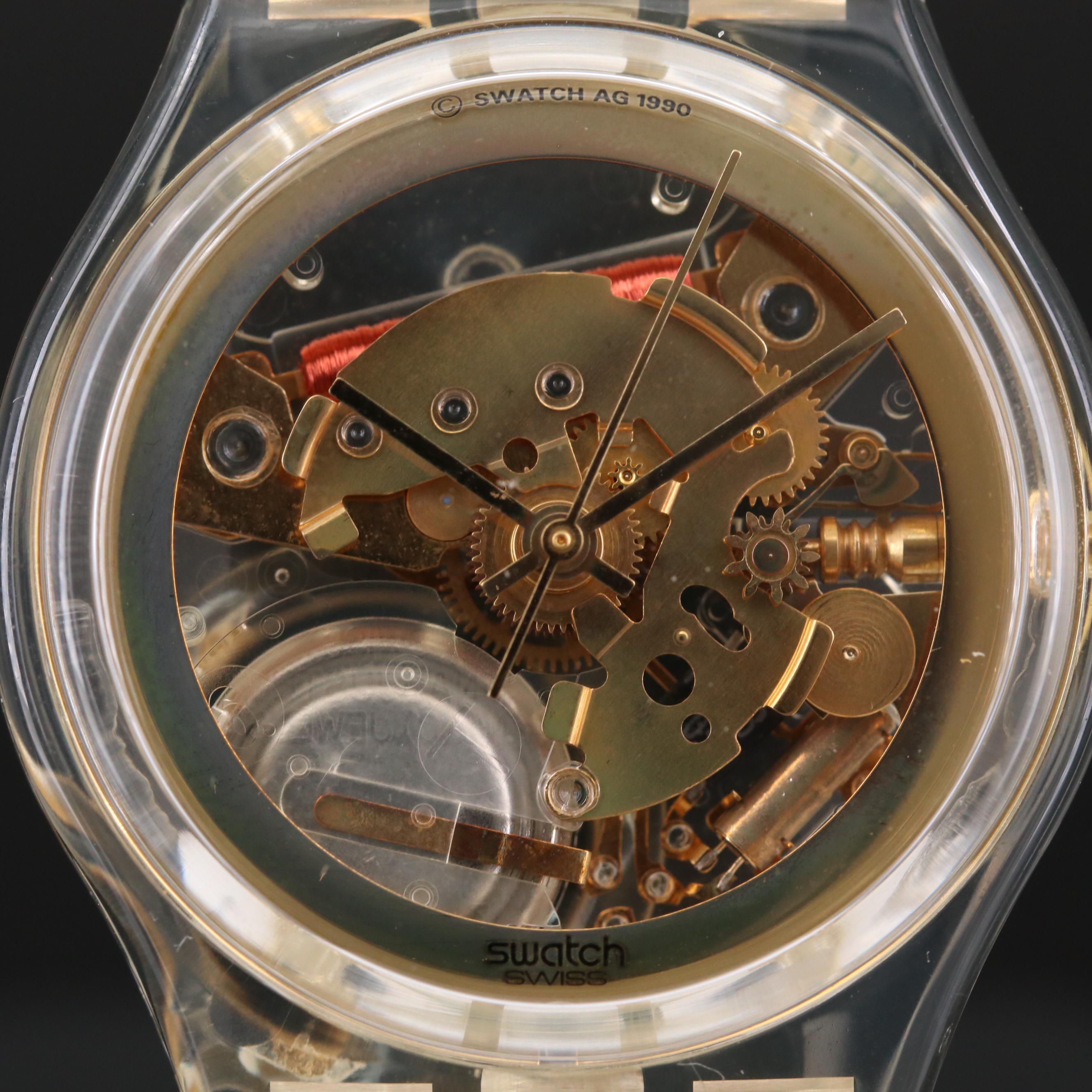 Vintage Swatch Golden Jelly Collectors Edition, 1990