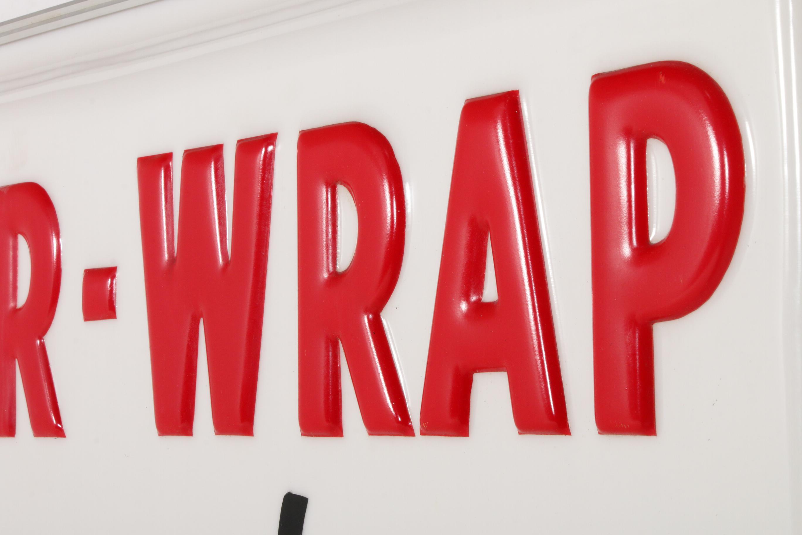 Woolworth "Cashier-Wrap, Please Pay Here" Sign, Vintage